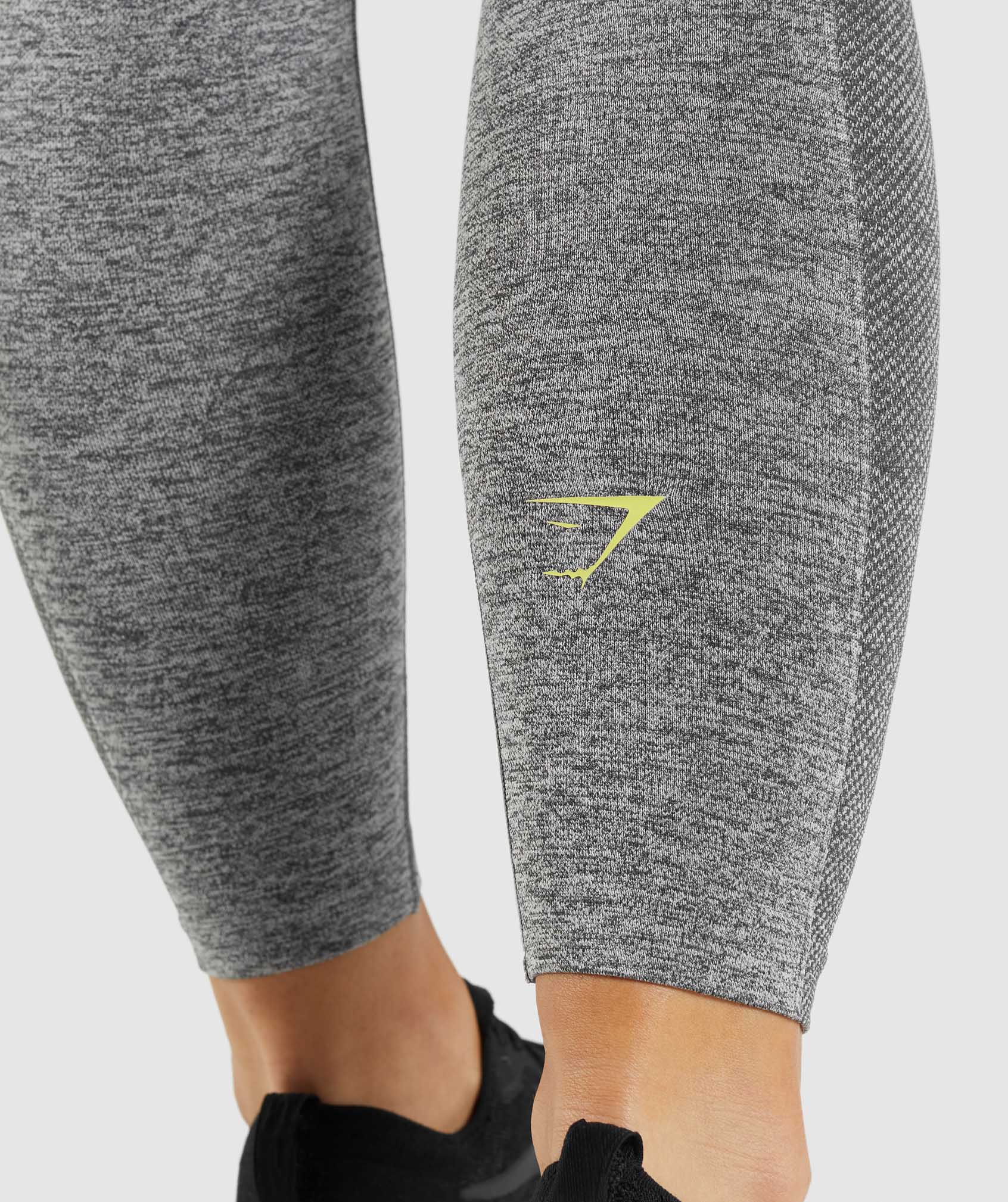 Gymshark Yellow Flex Seamless Workout Pants Leggings Women's Size