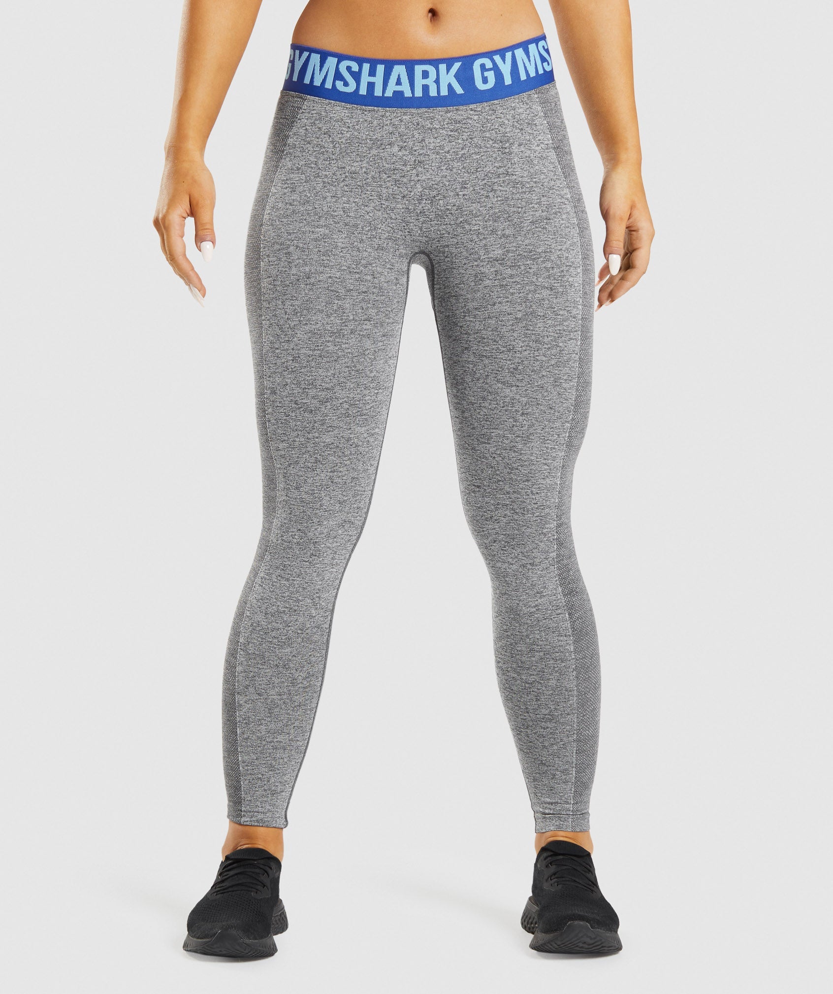 Flex Low Rise Leggings in Charcoal Marl - view 1