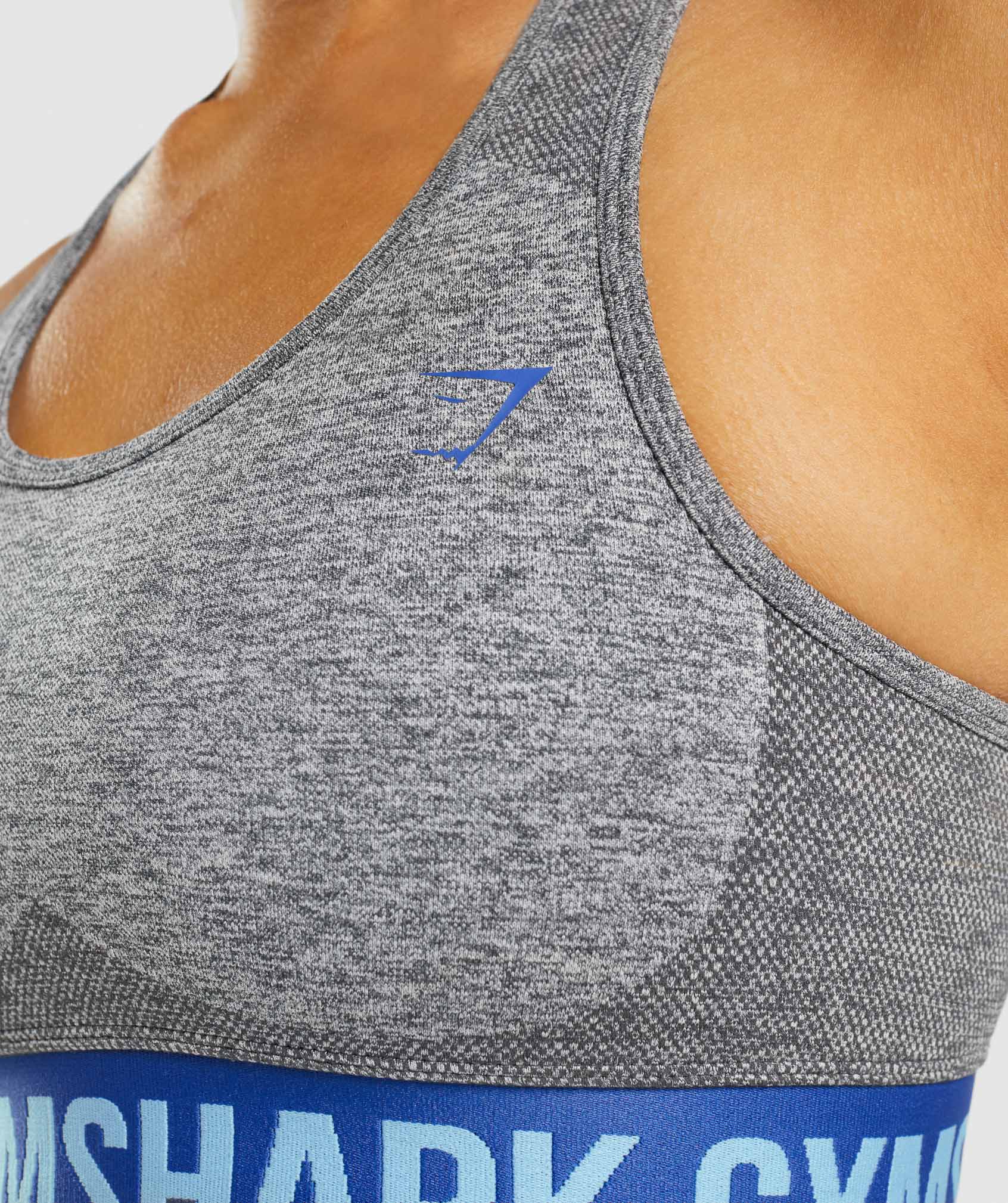 Gymshark sports bra gray size large no padding