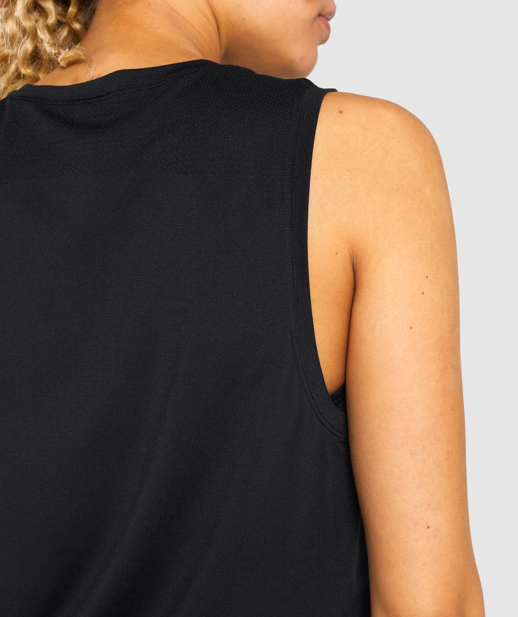 Flex Tank in Black/Charcoal - view 7