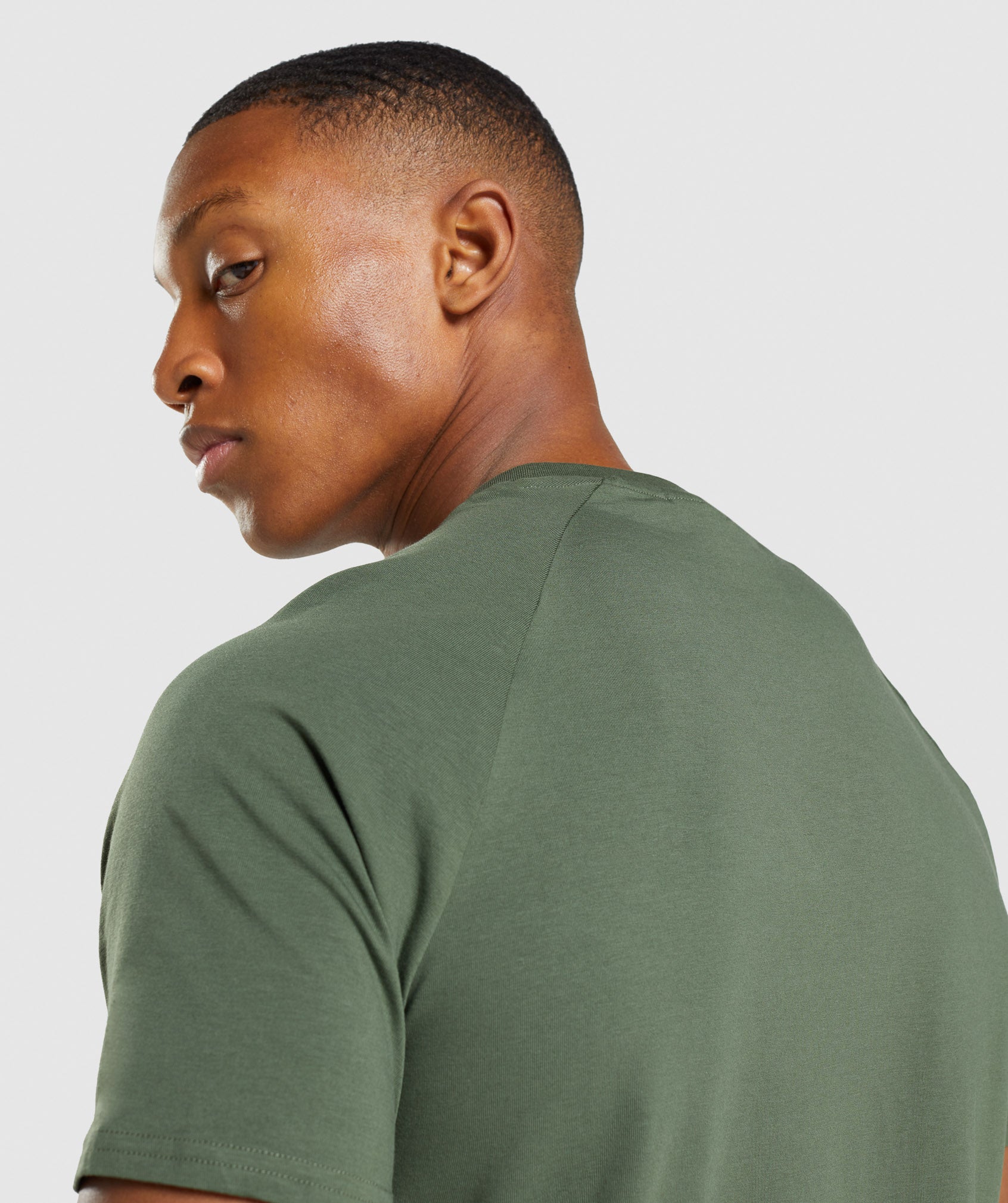 Apollo Camo T-Shirt in Camo Green - view 5