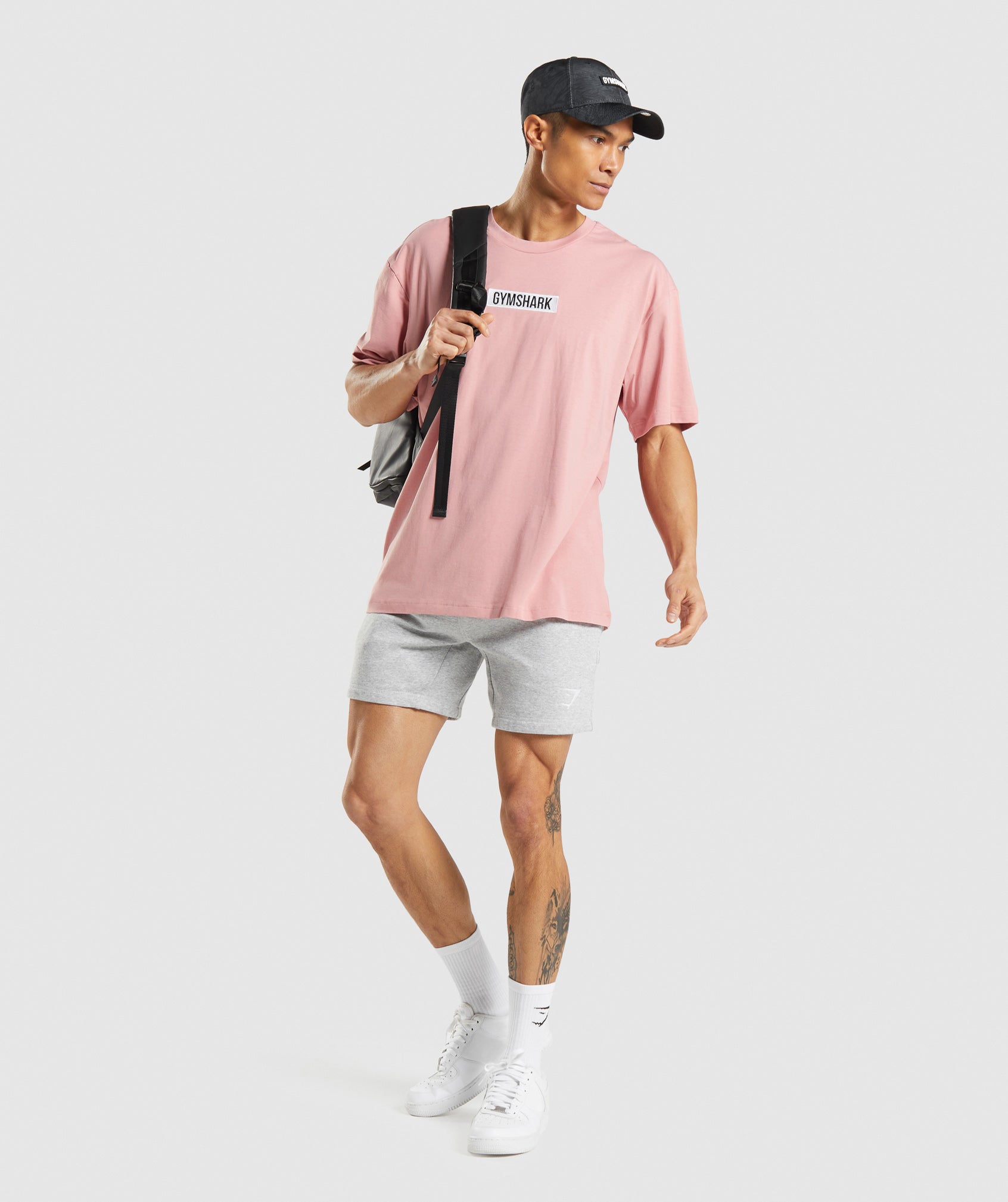 Gymshark Essential Oversized T-Shirt - Nevada Pink