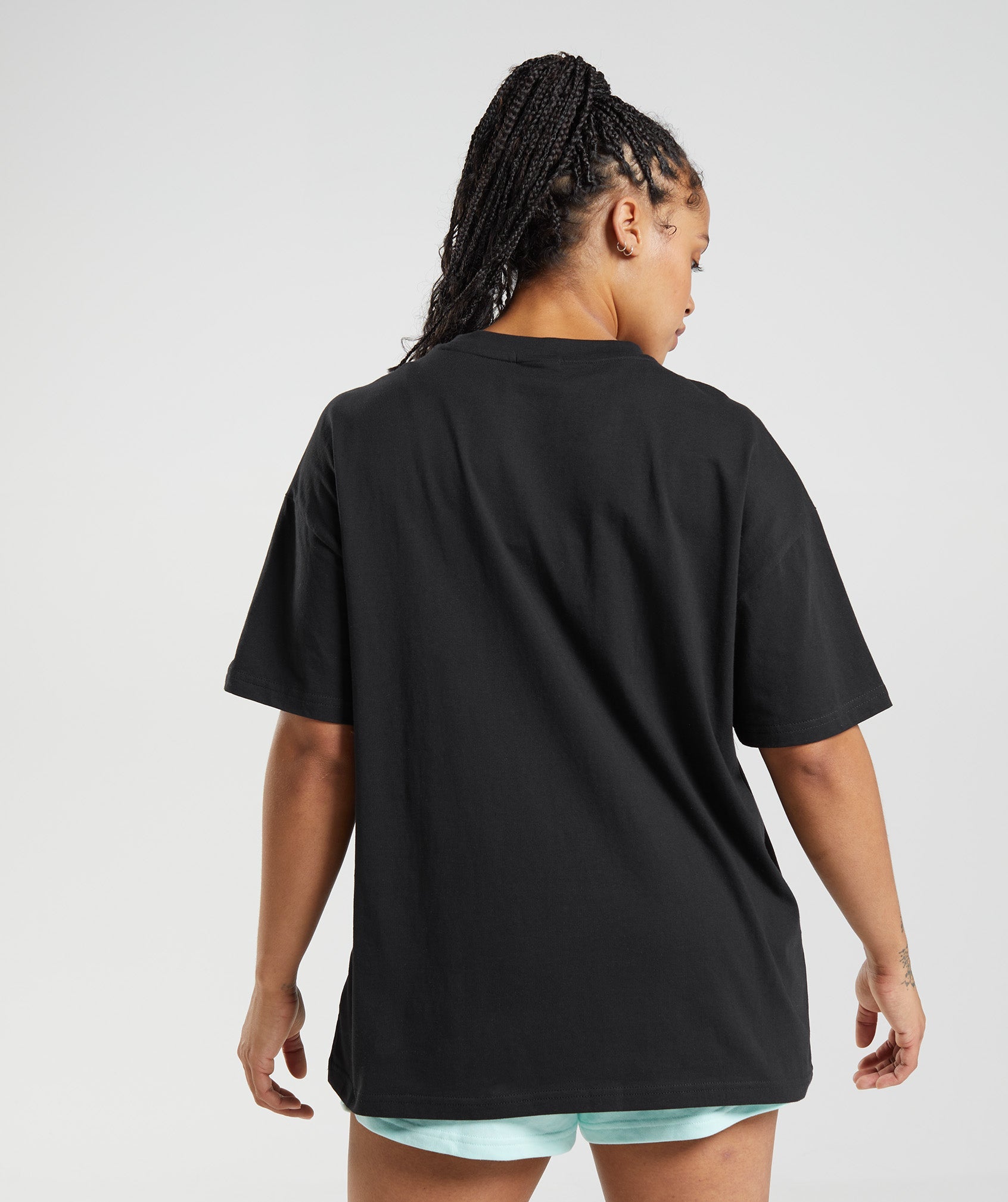 Legacy Oversized T-Shirt in Black - view 2