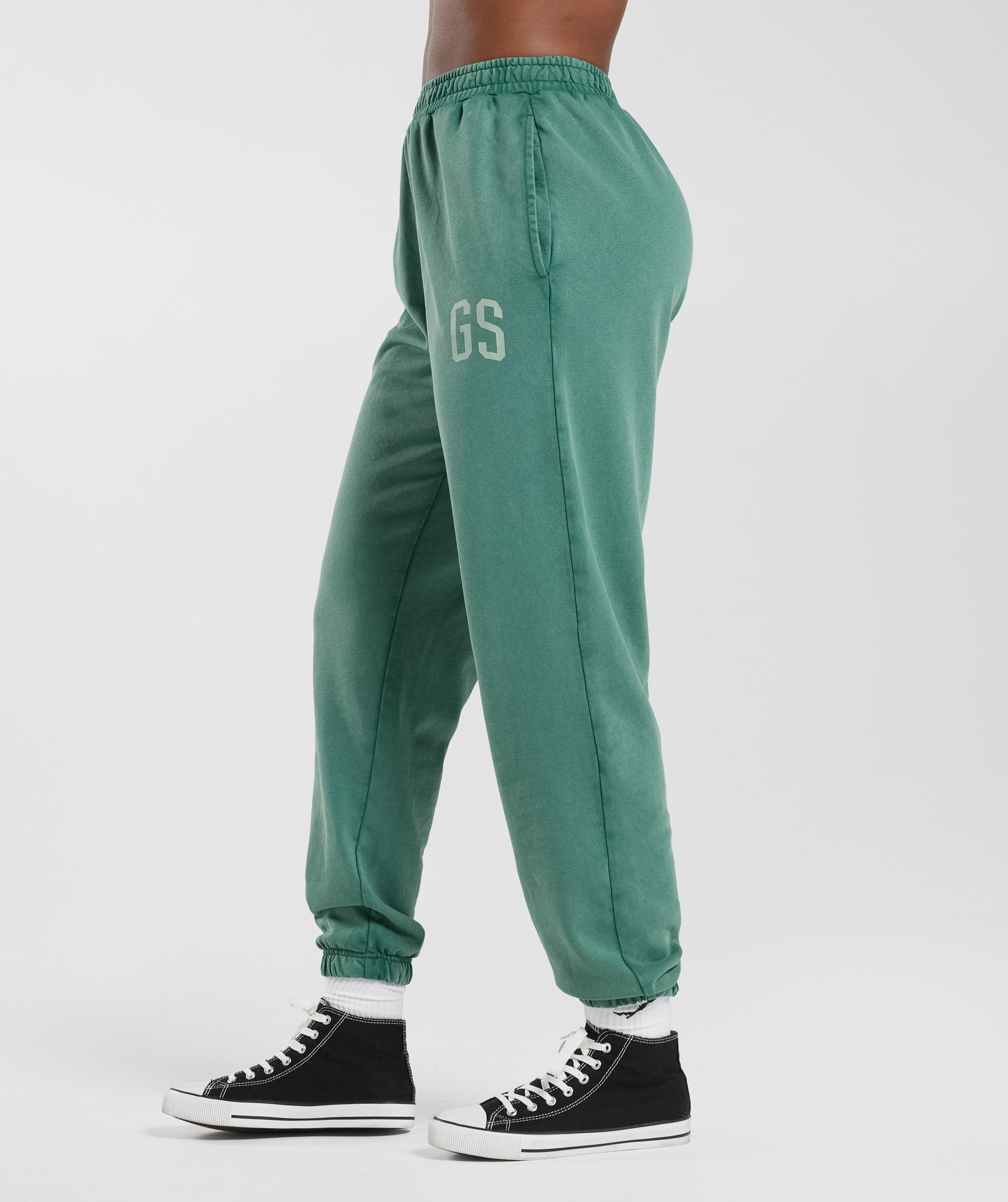 Collegiate Joggers in Ink Teal - view 3