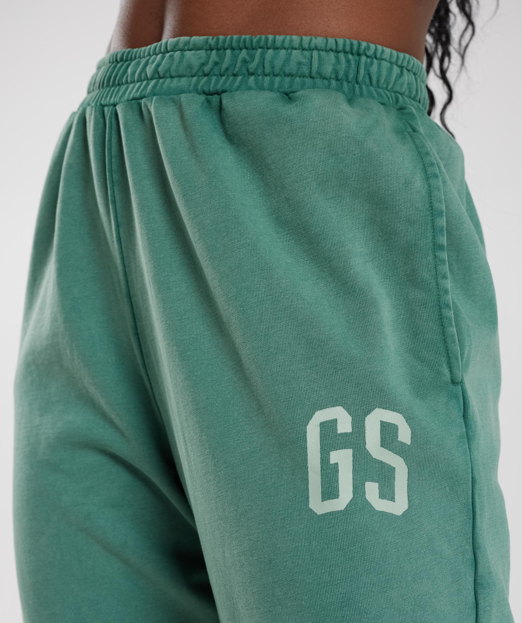 Collegiate Joggers in Ink Teal - view 5