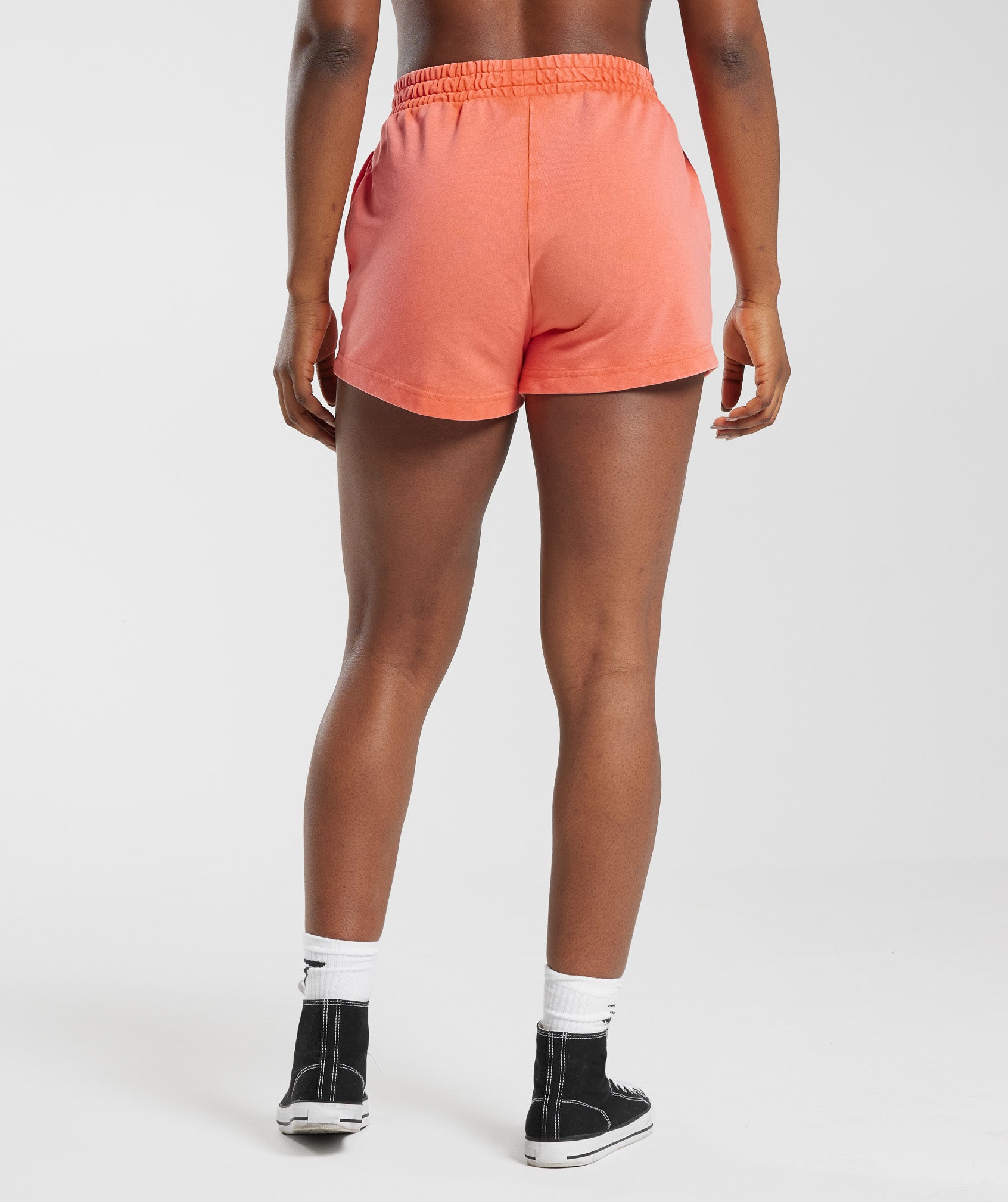 Collegiate Sweat Shorts in Solstice Orange - view 2
