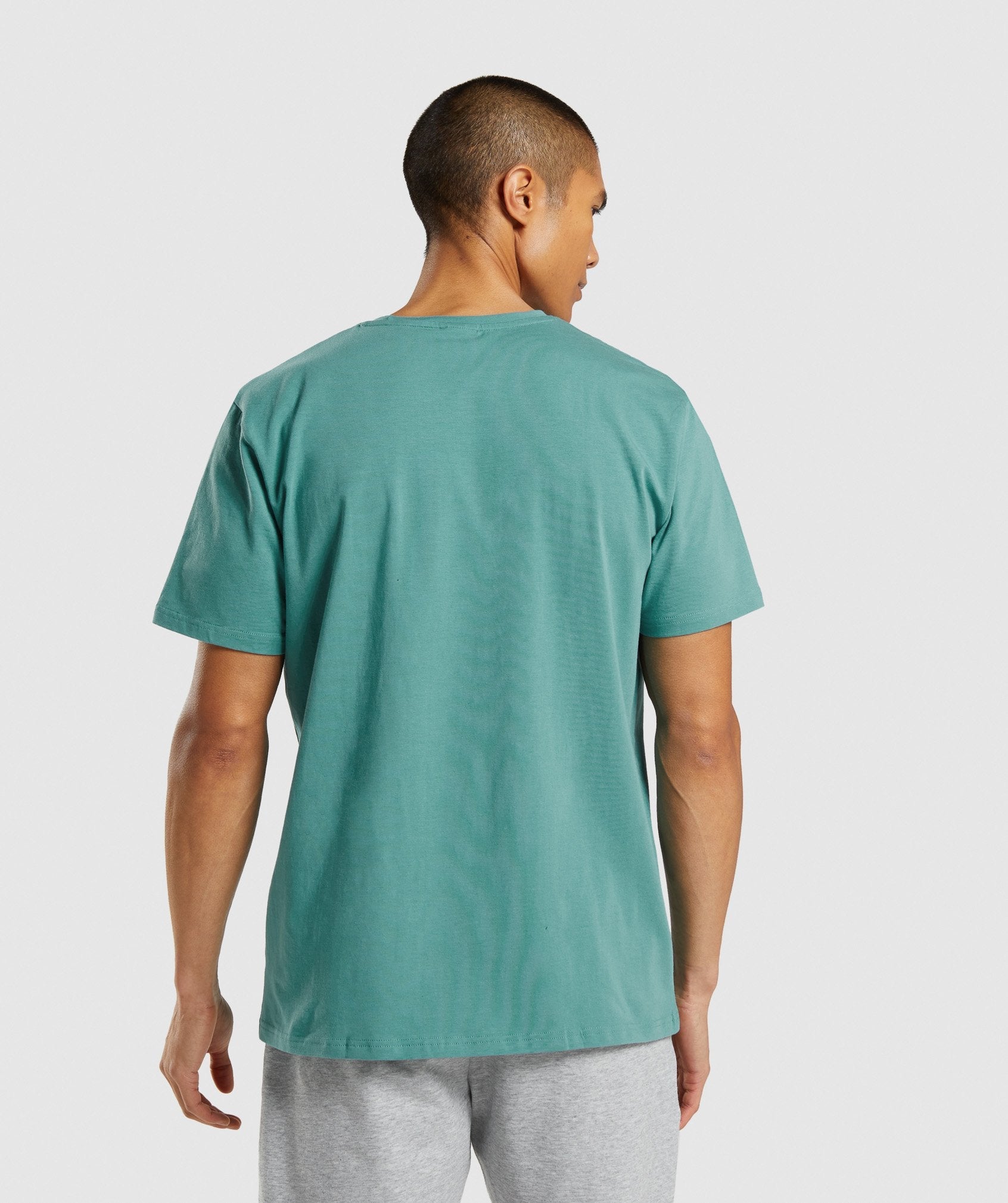 Gymshark Sharkhead Infill T-Shirt - Green