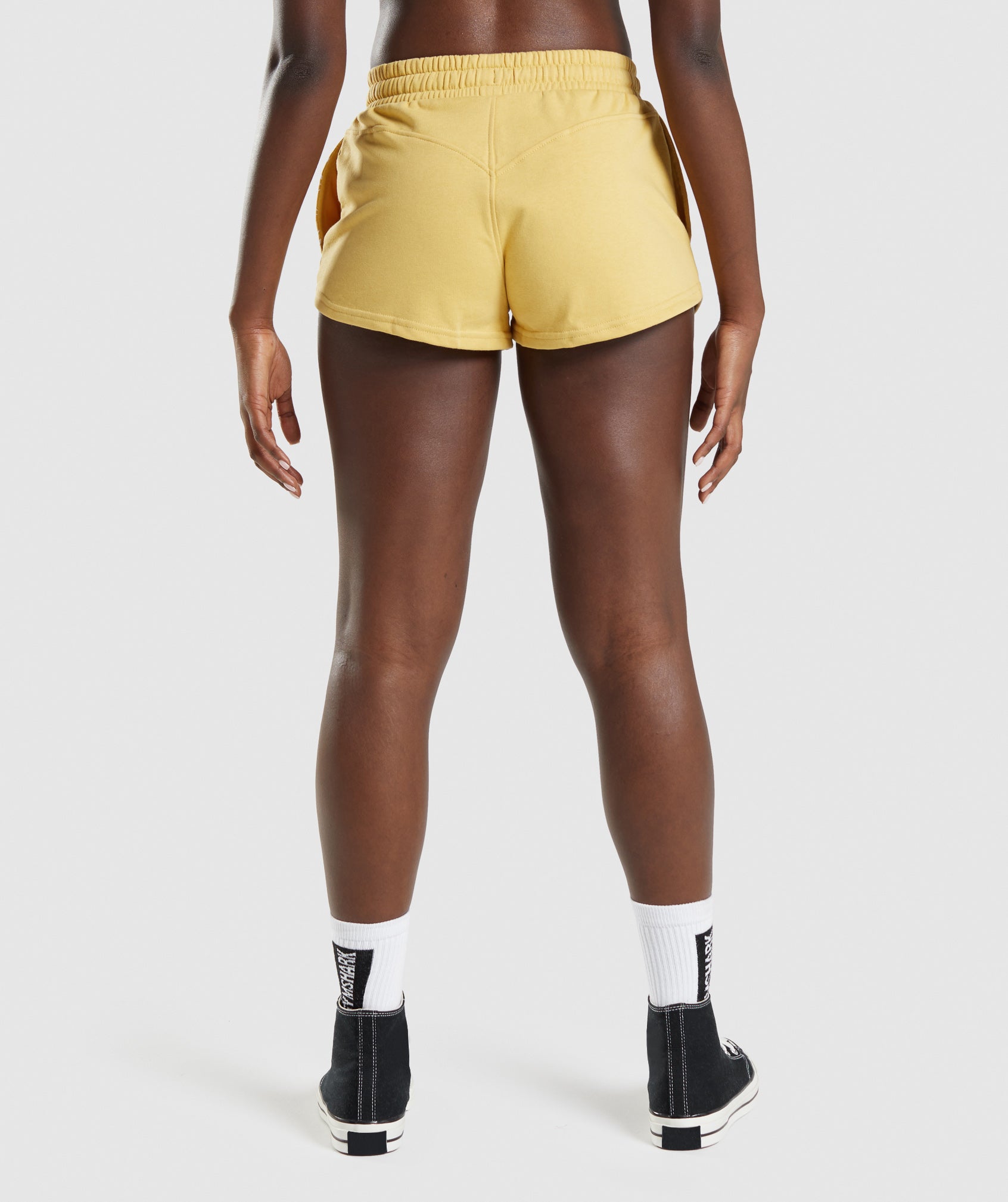 Legacy Graphic Shorts in Yellow - view 2