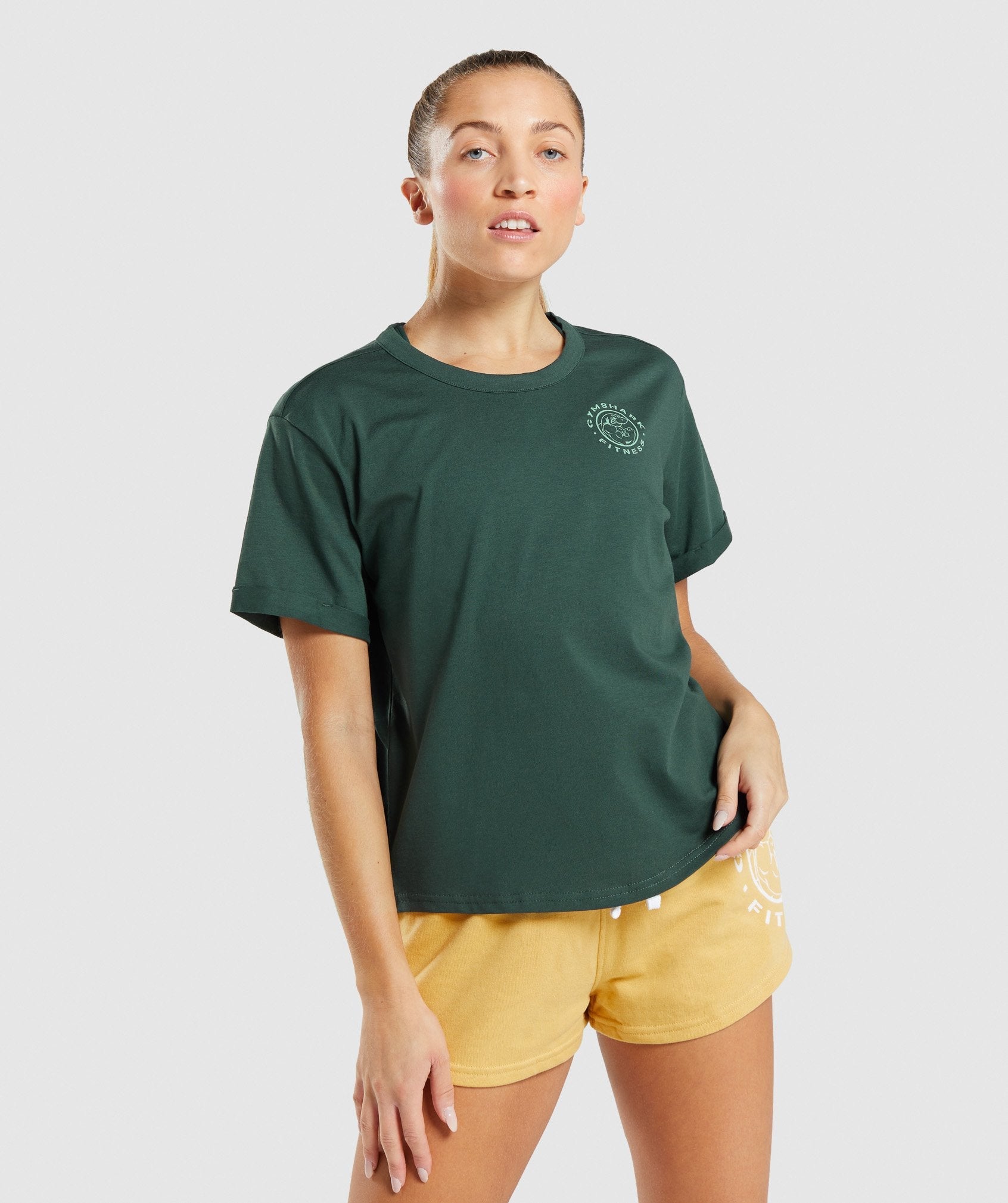 Legacy Graphic Tee in Dark Green - view 1