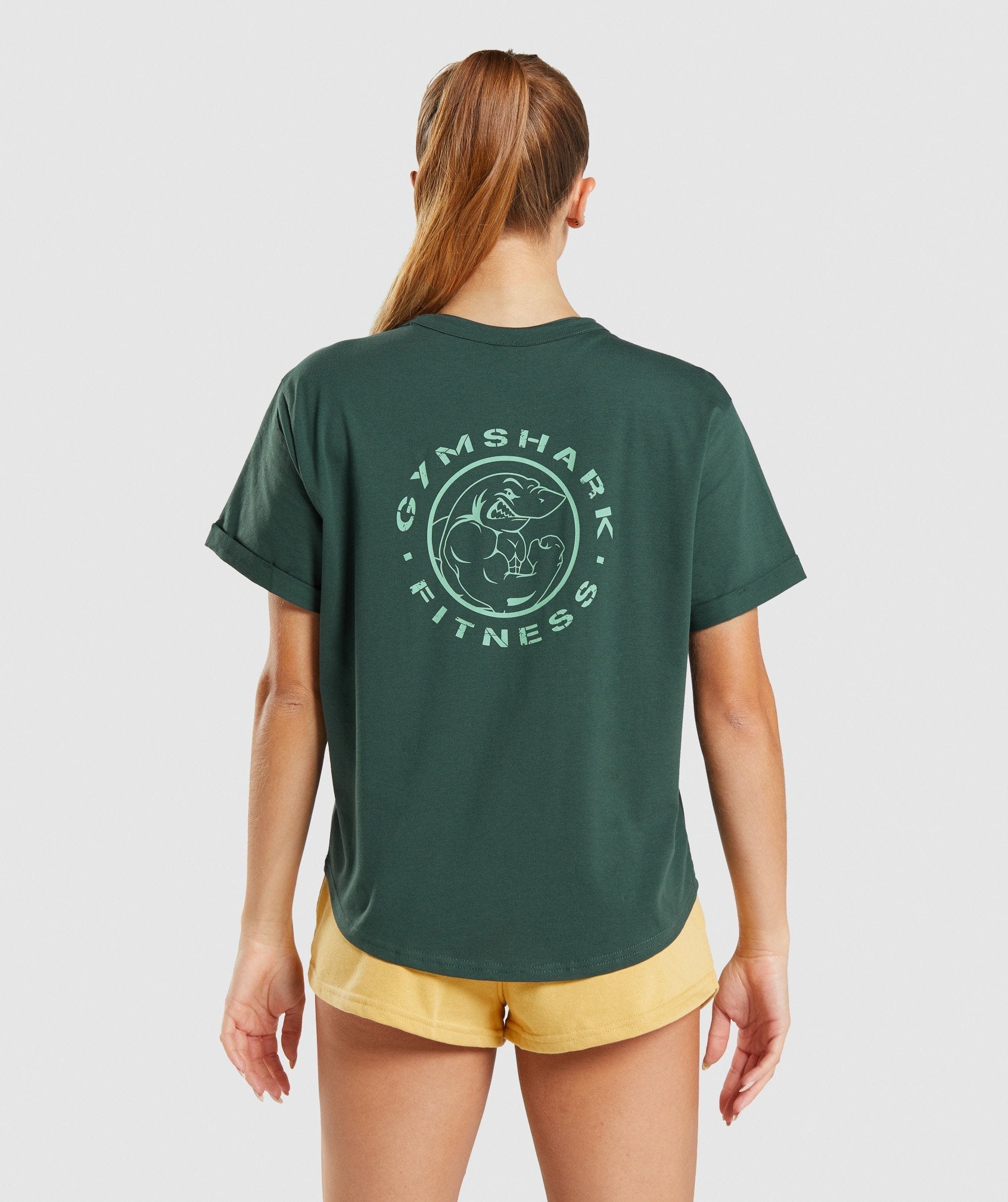 Legacy Graphic Tee in Dark Green - view 2