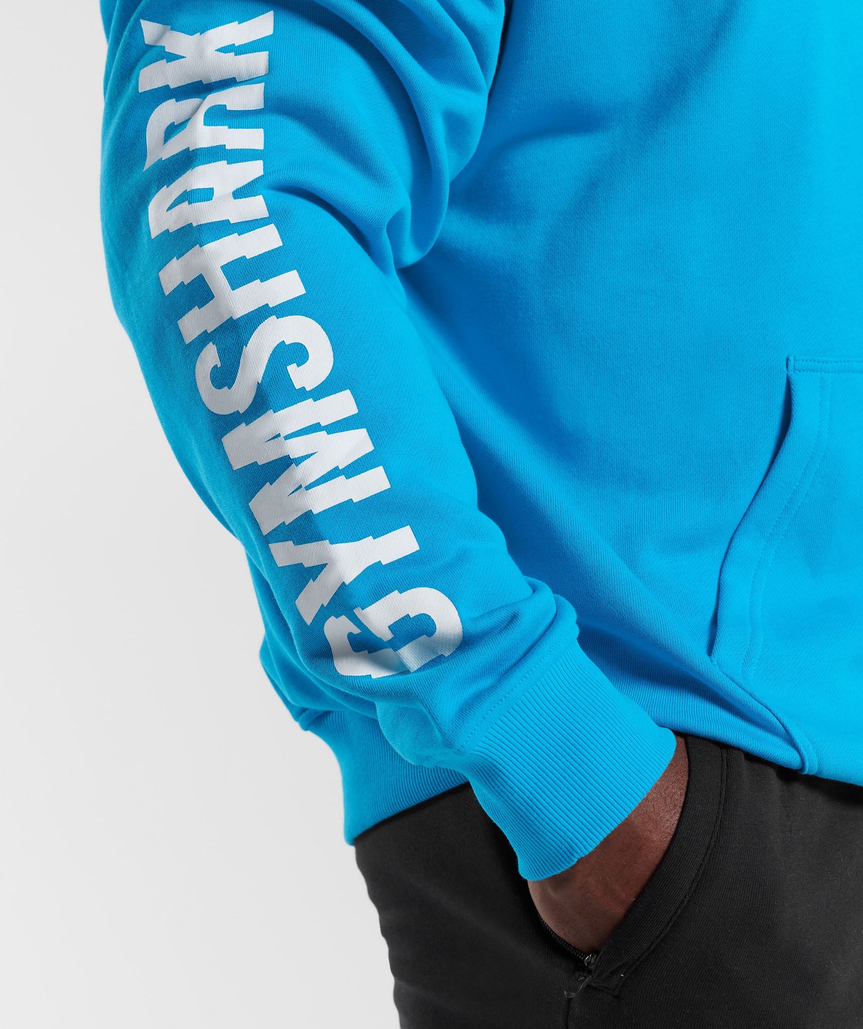 Slice Hoodie in Electric Blue - view 5