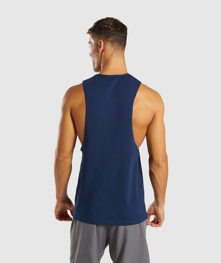 Gymshark Score Tank - Sapphire Blue 2