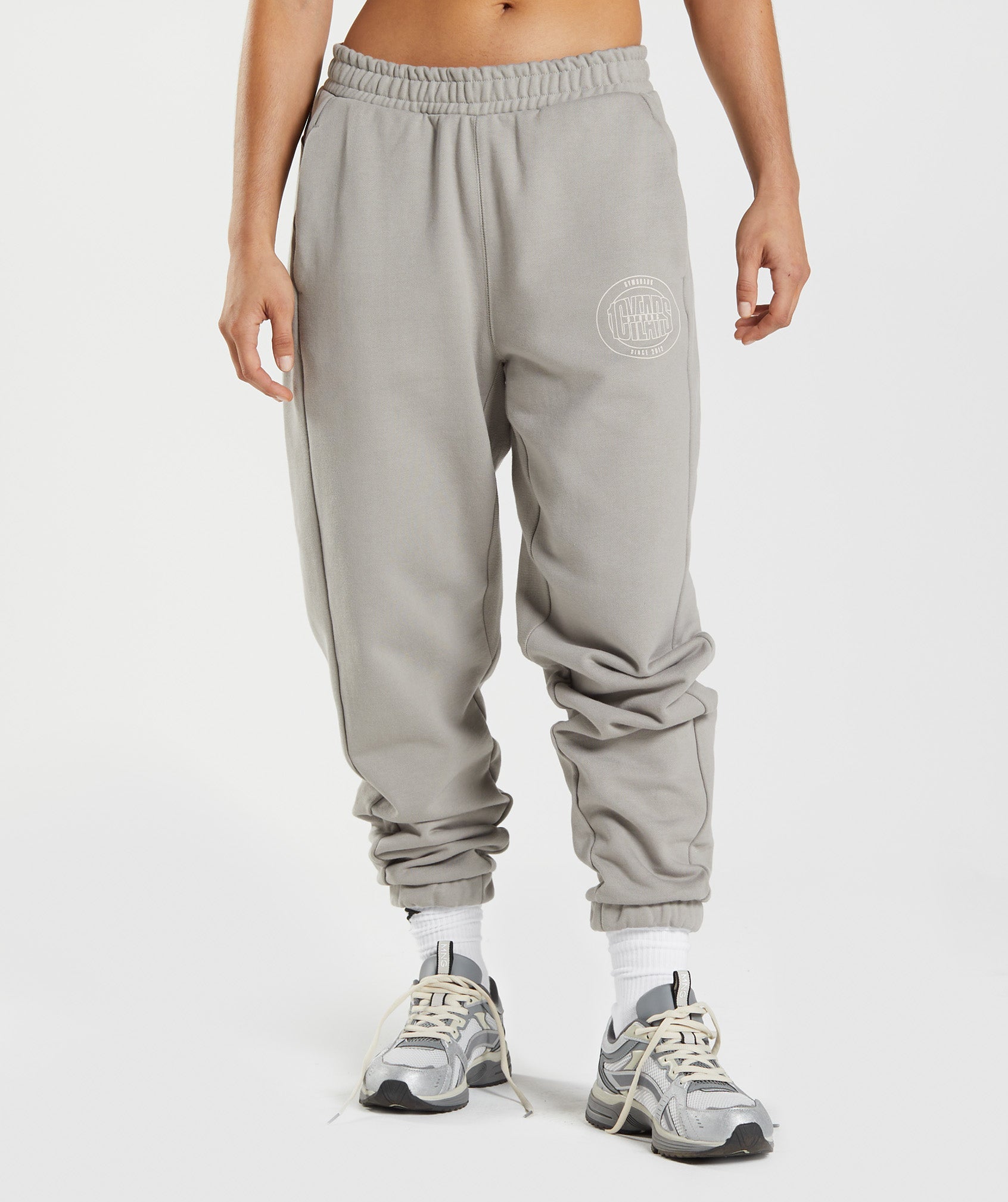GS10 Year Joggers in Ecru Brown - view 1