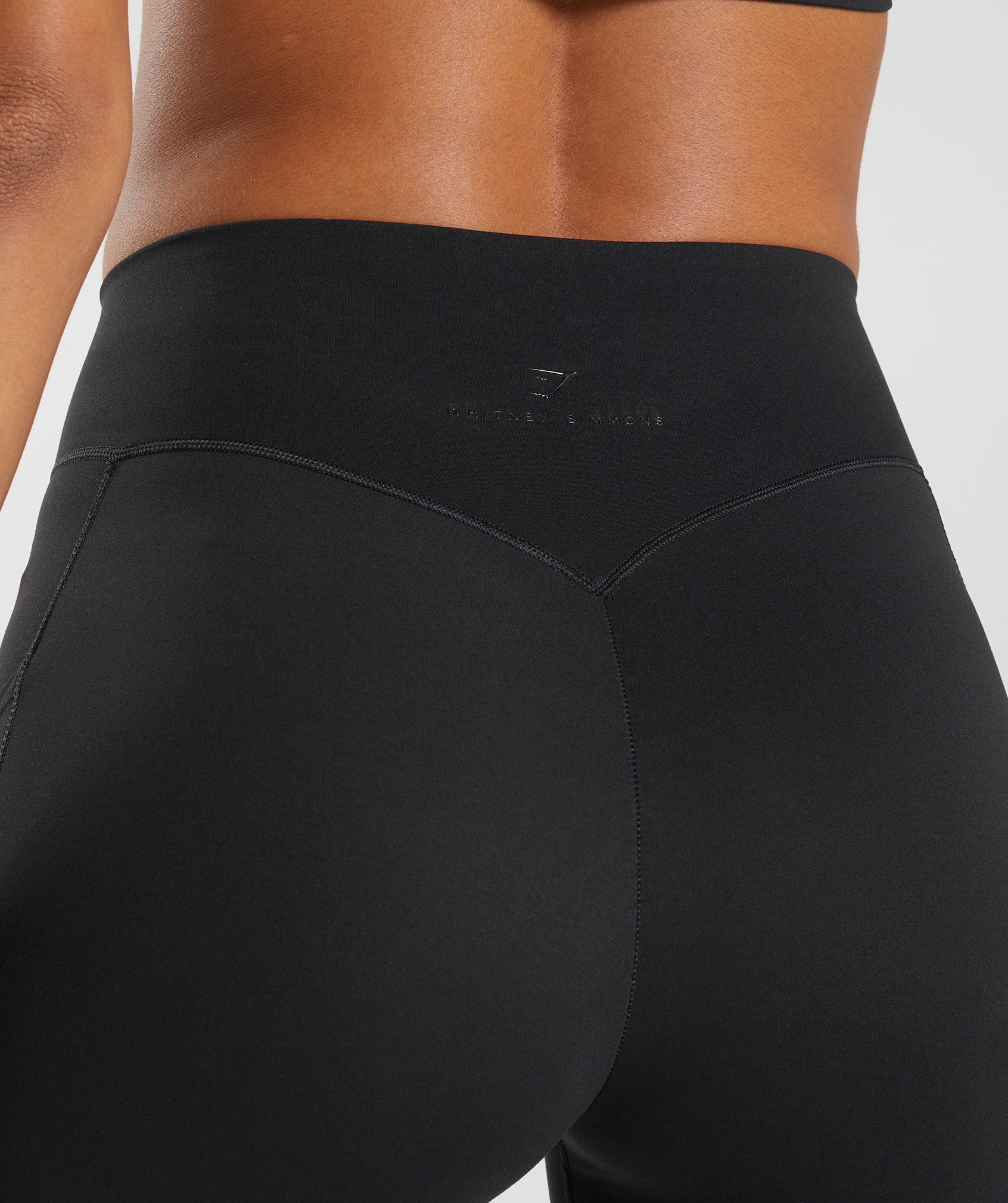 Calça Legging Preta Tela Whitney - Avvi