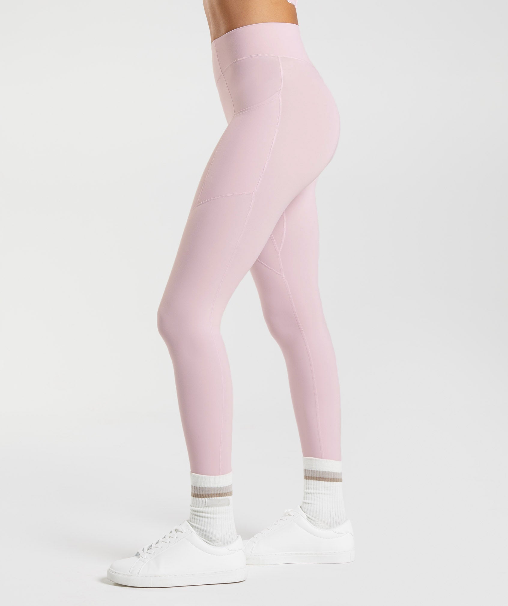 ULTRA SOFT ESSENTIAL POCKETED LEGGINGS - Hot Pink