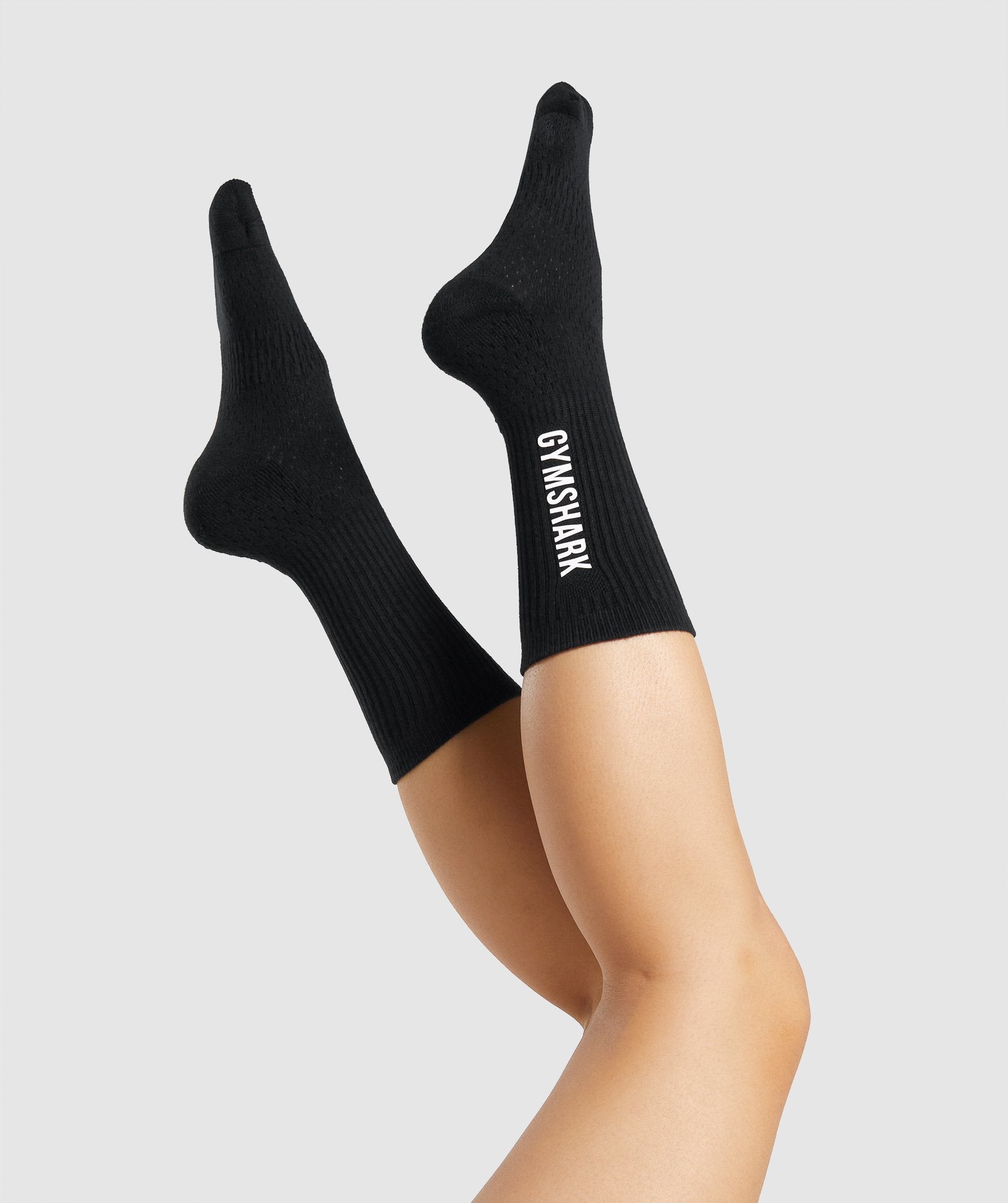 Gymshark Jacquard Logo Crew Women Socks GUSK4521-CHN