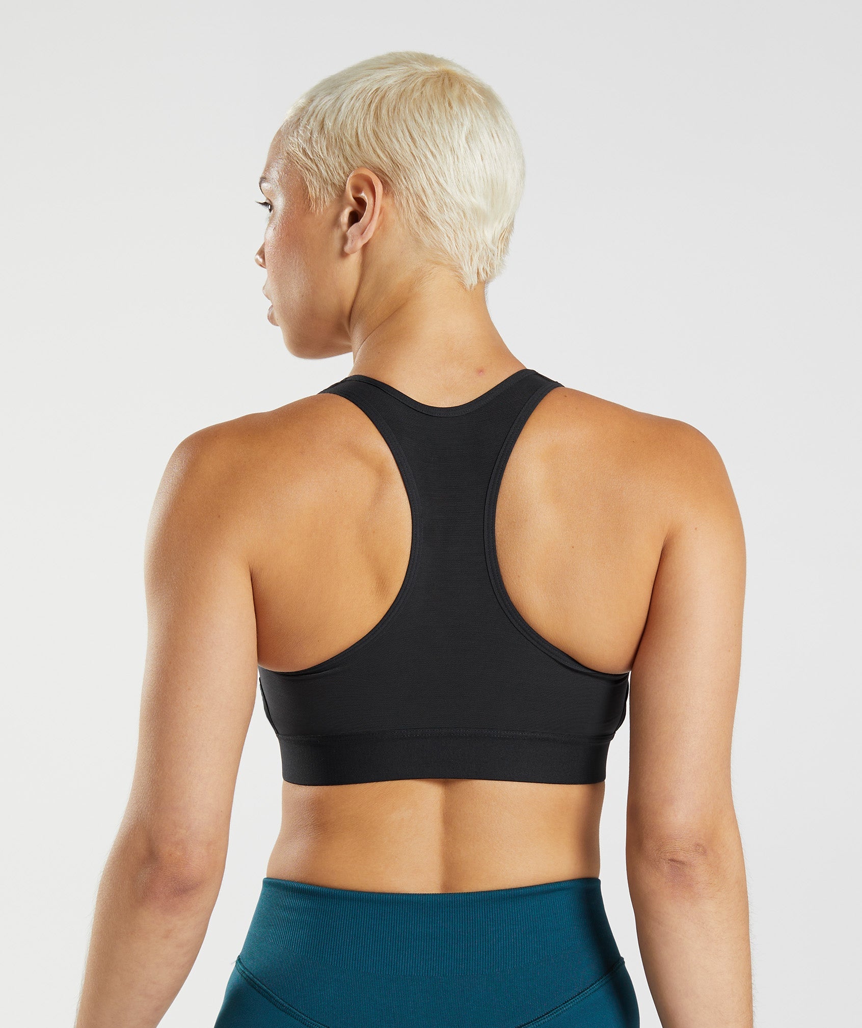 Women's High Support Embossed Racerback Run Sports Bra - All In