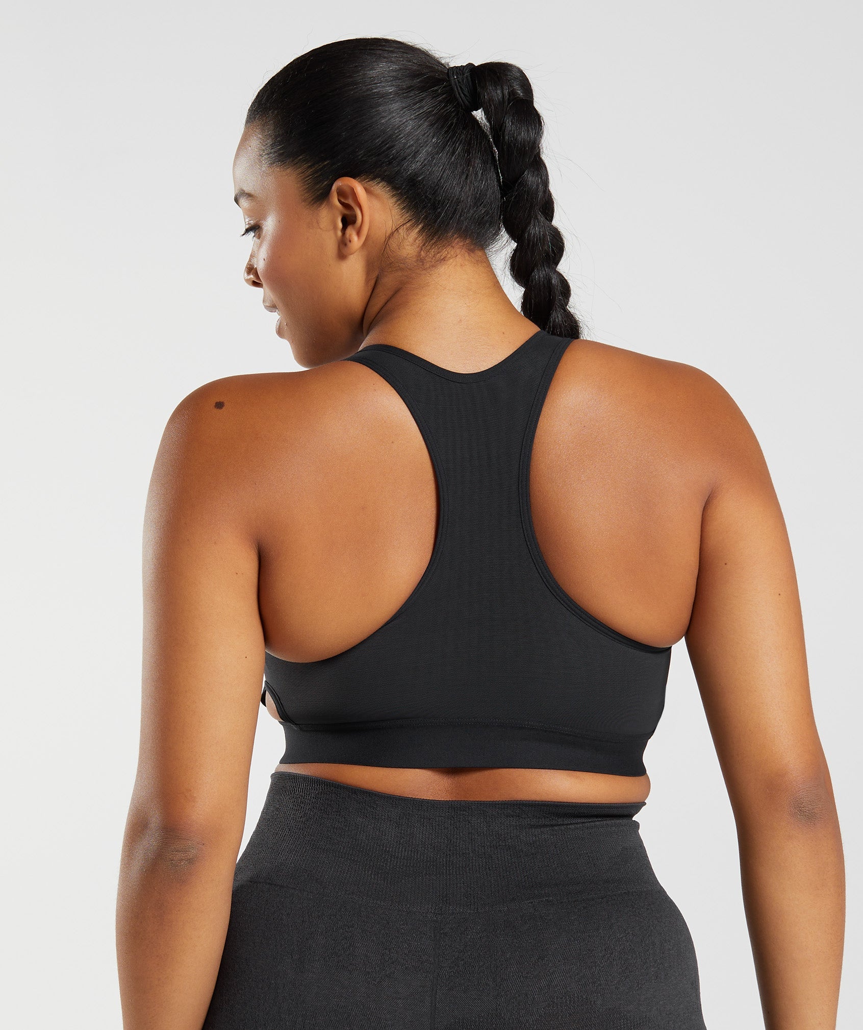 High Neck High Support Sports Bra, B/C-E/F