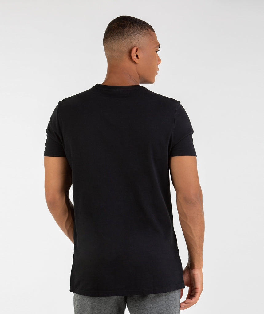 Gymshark City T-Shirt - Black 2