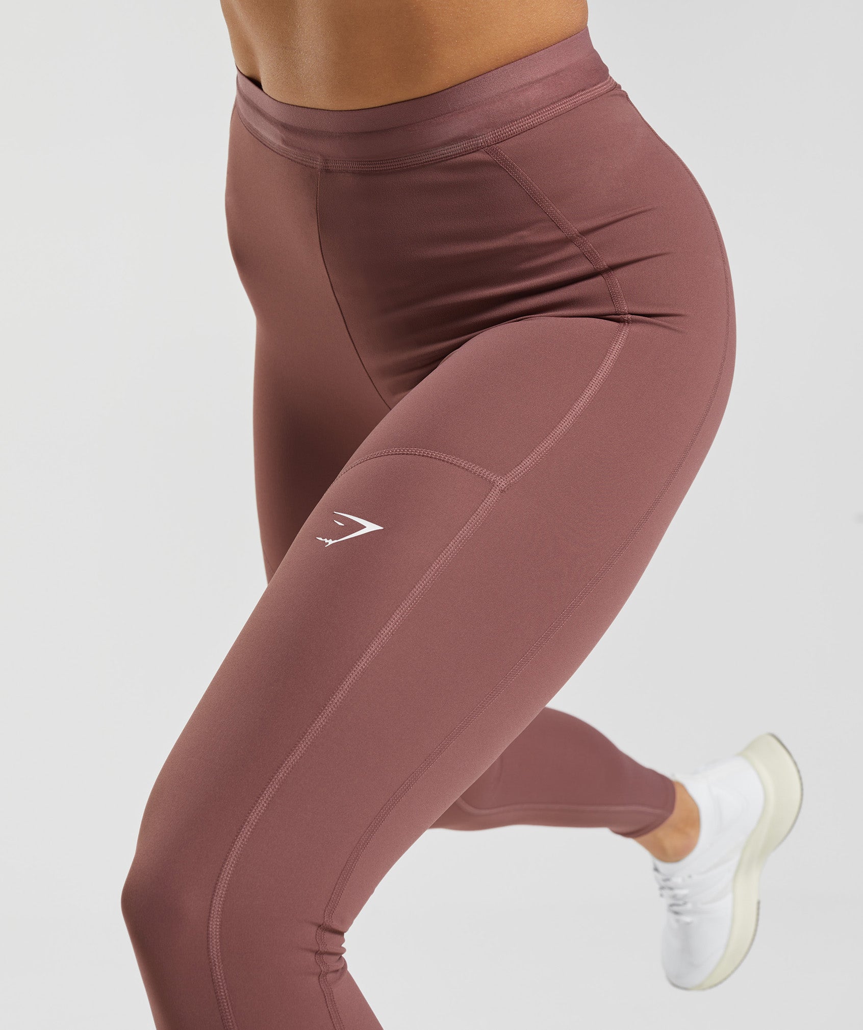 Gymshark Red Athletic Leggings for Women