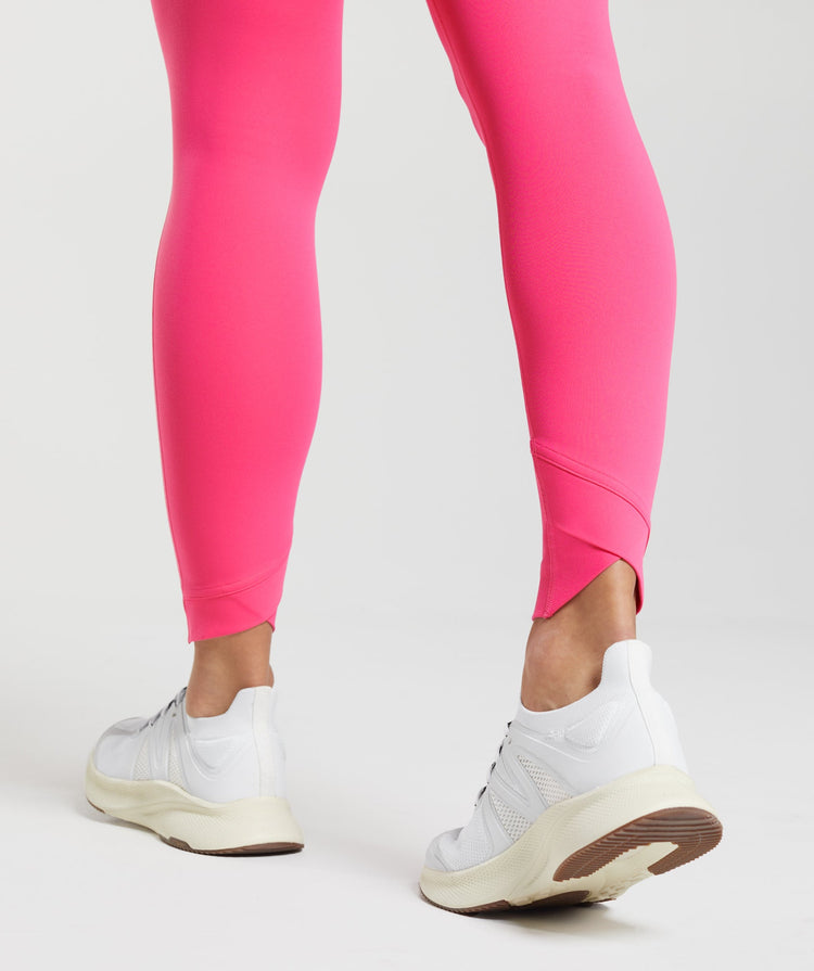 Gymshark Crossover Leggings - Bright Fuchsia | Gymshark