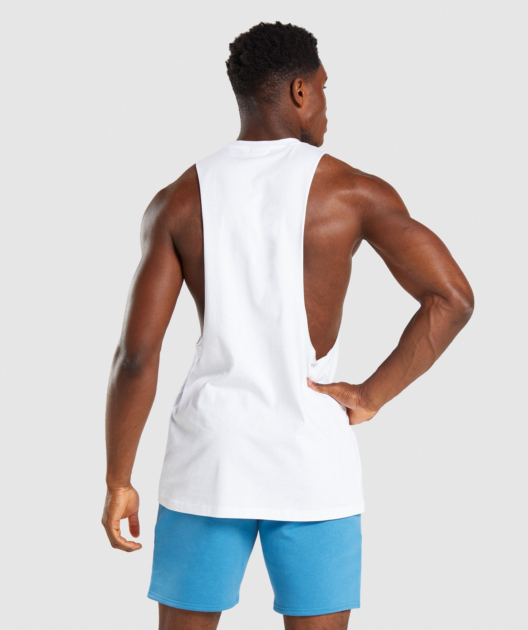 Legacy Drop Arm Tank in White - view 3