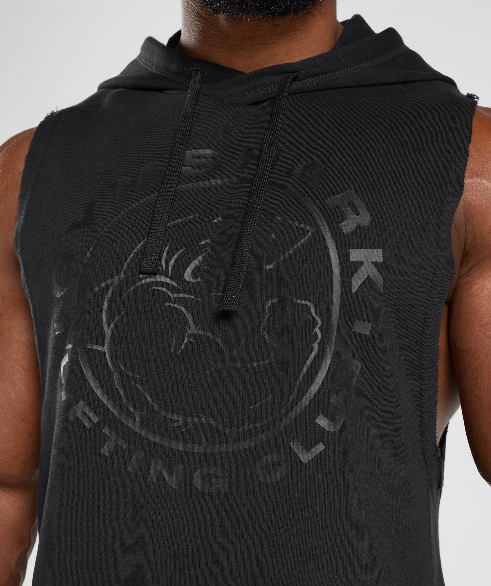 Legacy Drop Arm Hoodie in Black - view 5