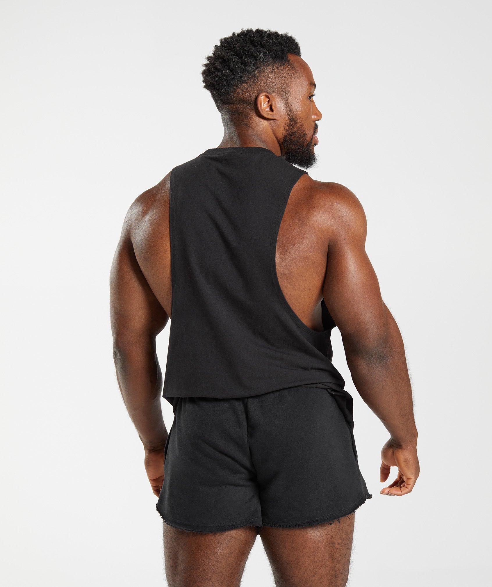 Legacy Drop Arm Tank in Black - view 3