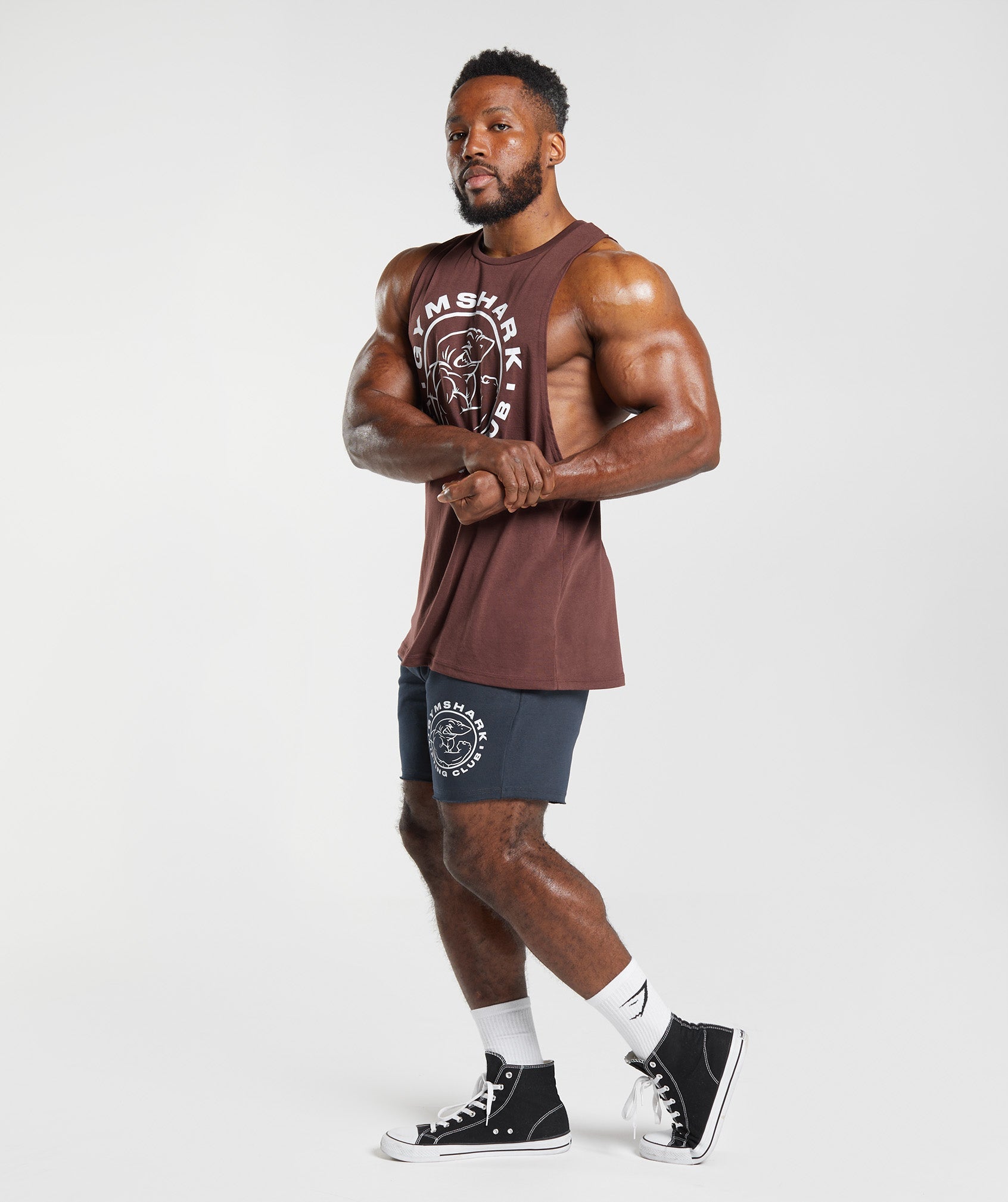 Legacy Drop Arm Tank in Cherry Brown - view 4