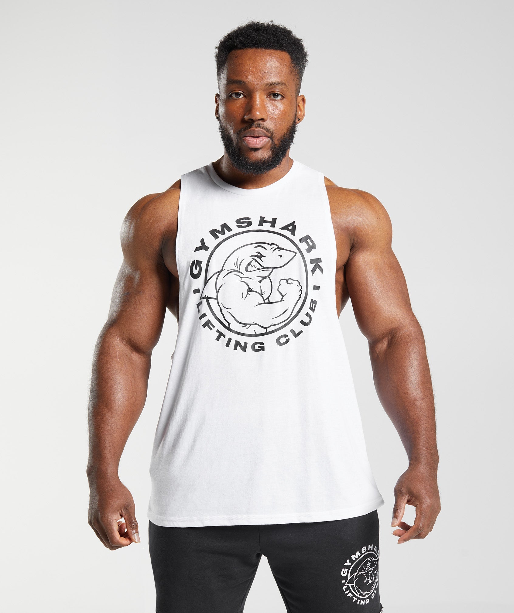 Legacy Drop Arm Tank in White