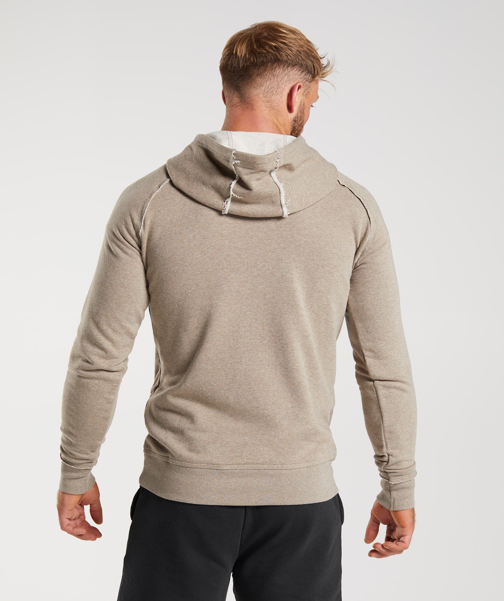 Legacy Hoodie in Limestone Marl - view 2