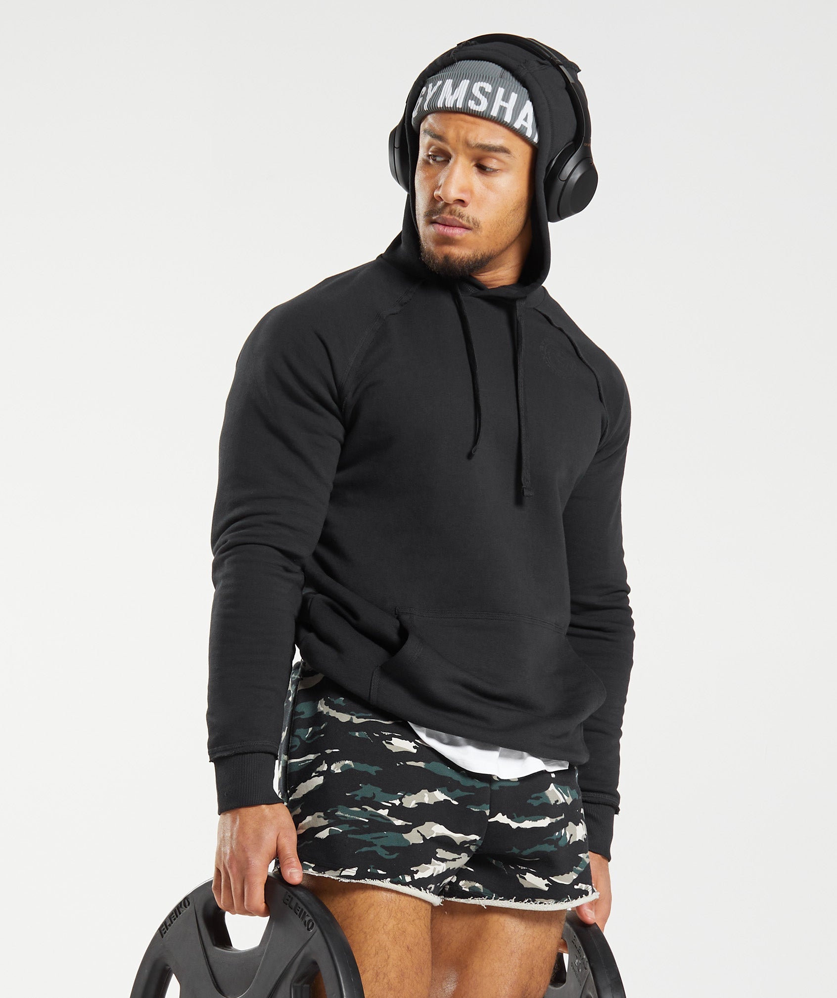 Gymshark Sweatshirt homme gris 36