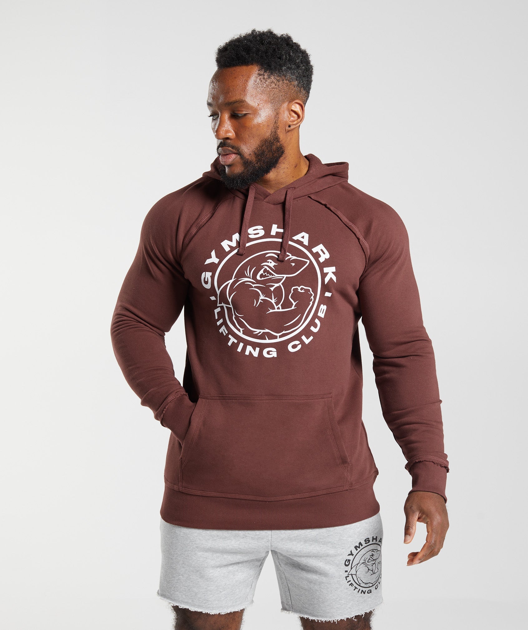 Legacy Hoodie in Cherry Brown