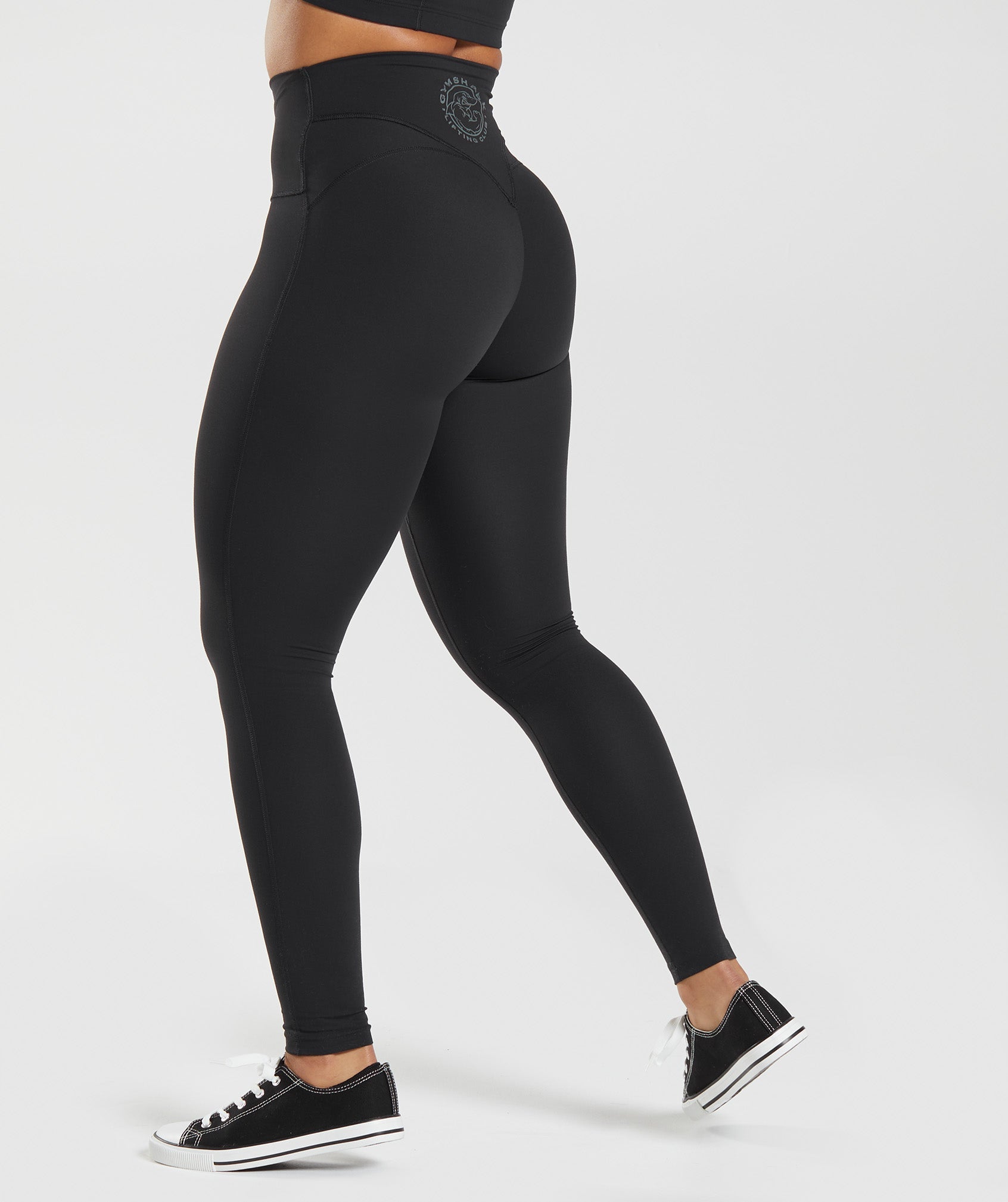 Gymshark Small Women's Legacy Fitness Panel Logo Leggings Moroccan