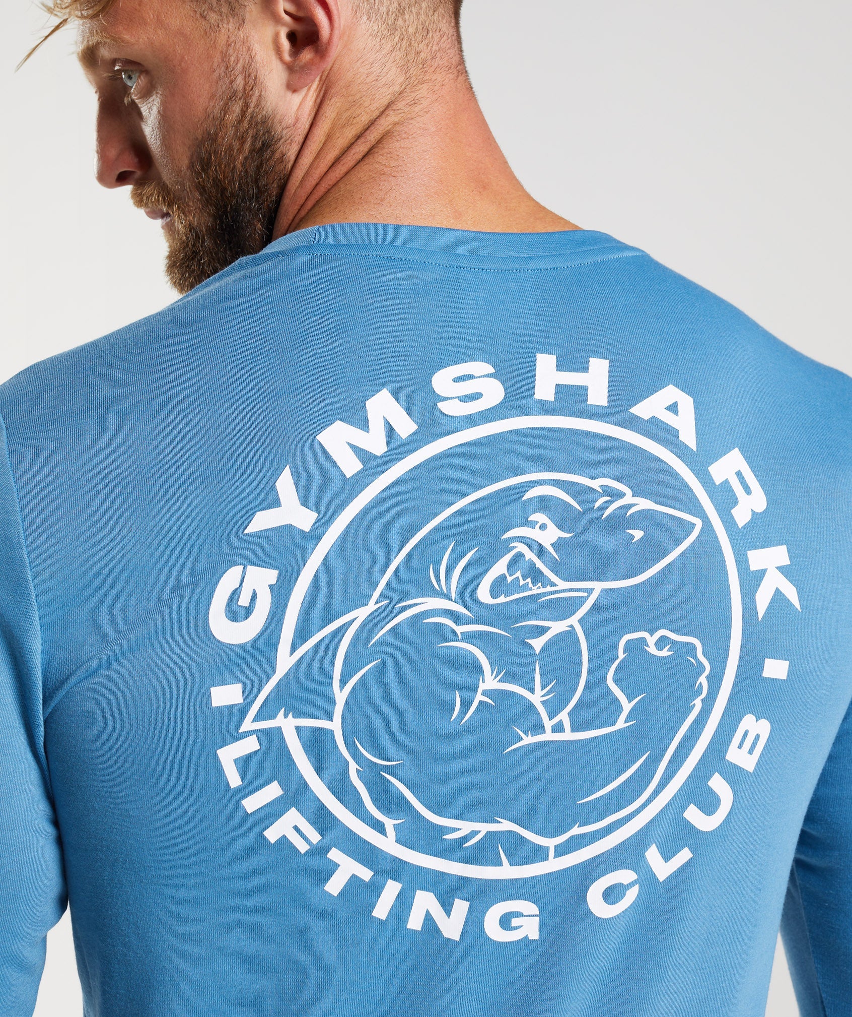 Gymshark Training Long Sleeve Top - Coastal Blue