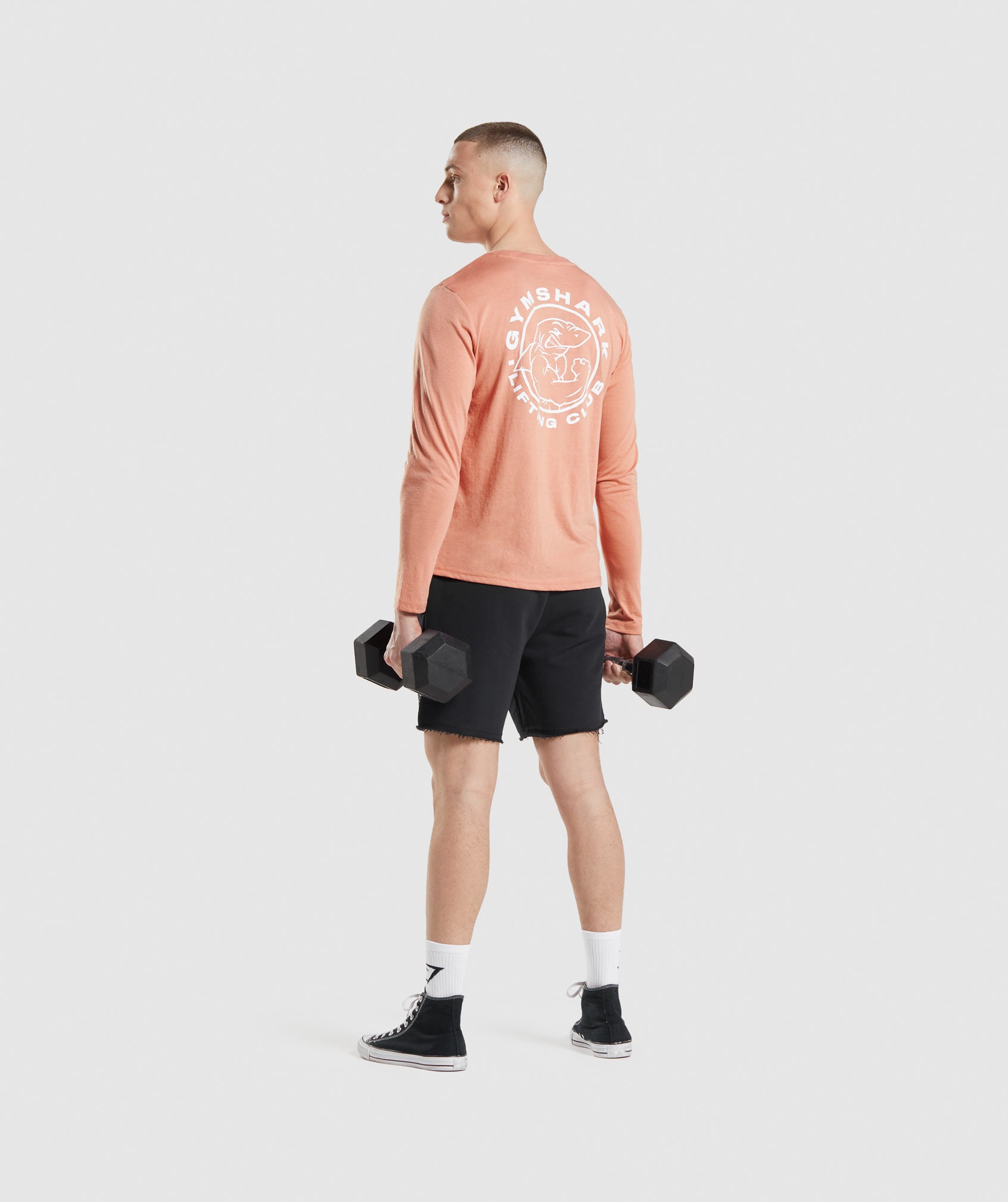 Legacy Long Sleeve T-Shirt in Nevada Pink - view 4