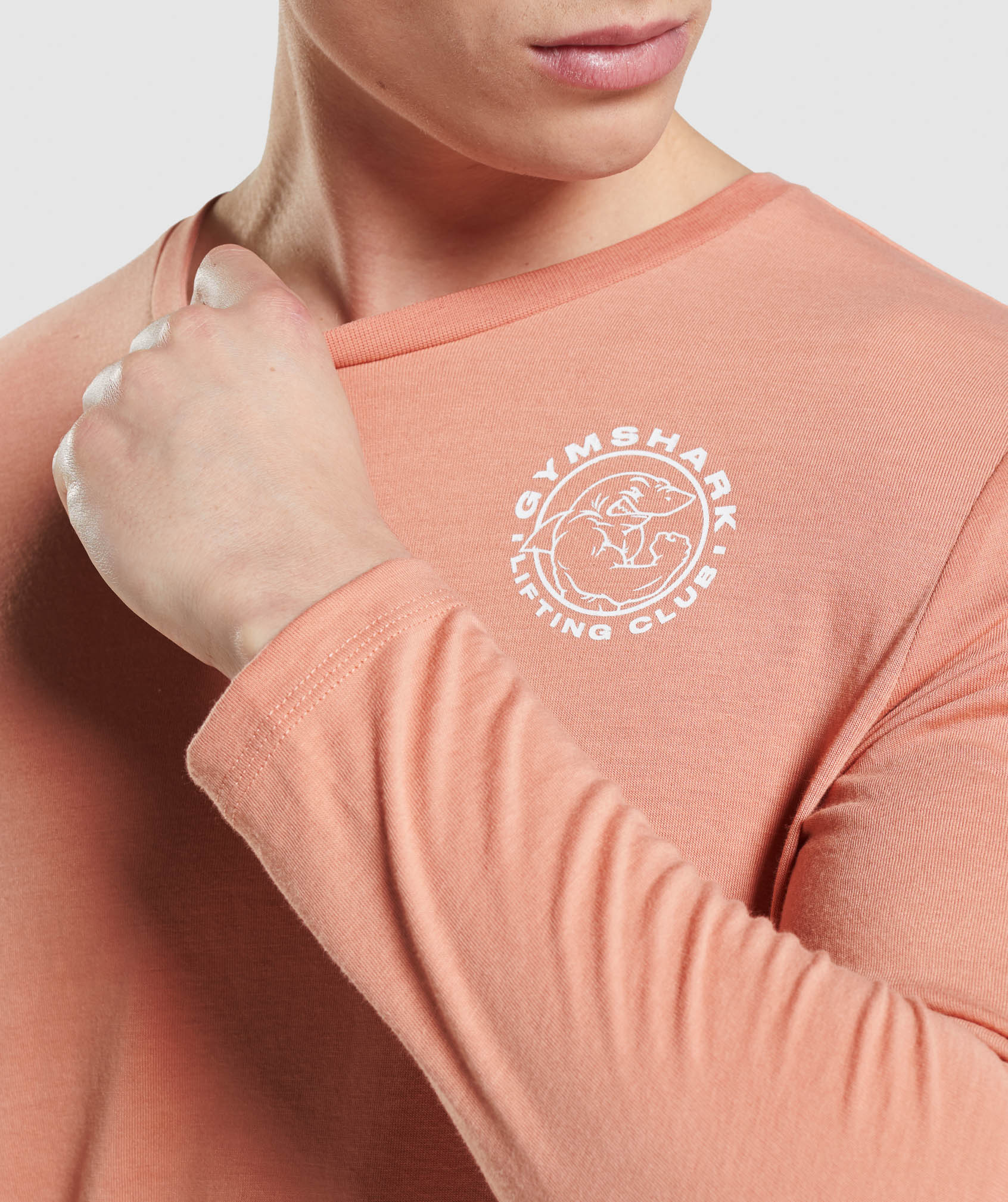 Legacy Long Sleeve T-Shirt in Nevada Pink - view 6