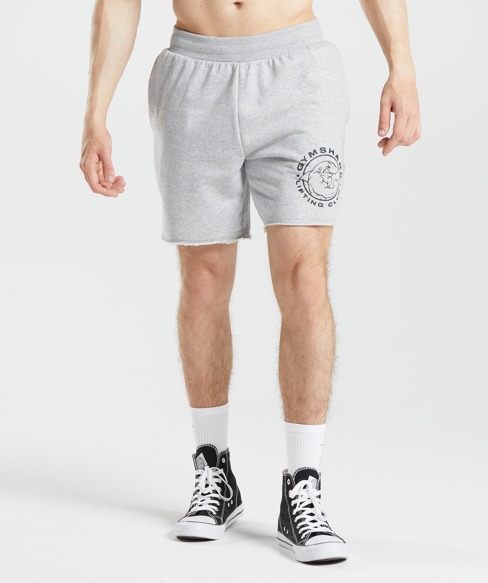 Legacy Shorts in Light Grey Core Marl - view 1