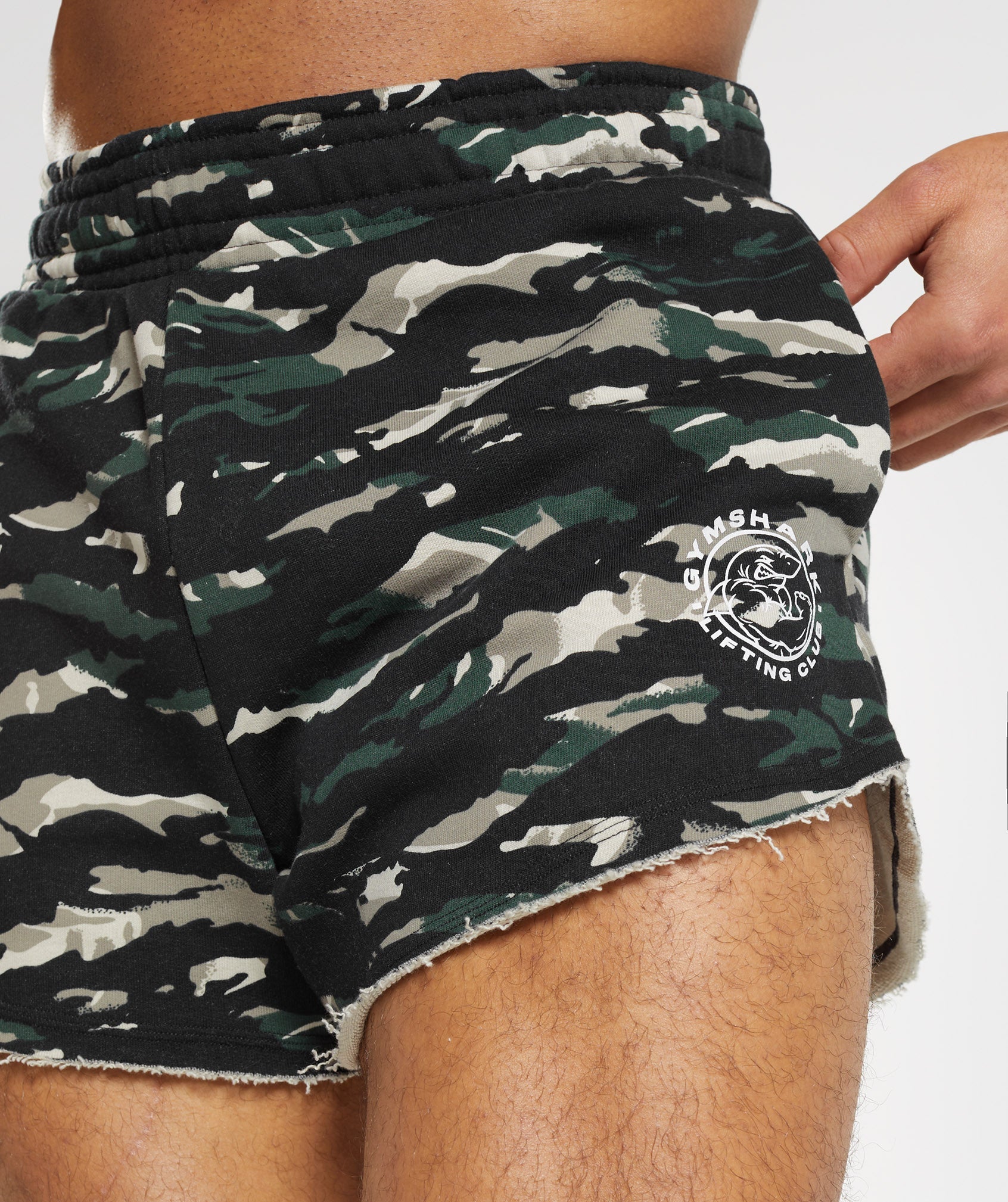 Gymshark Camouflage Athletic Shorts for Men