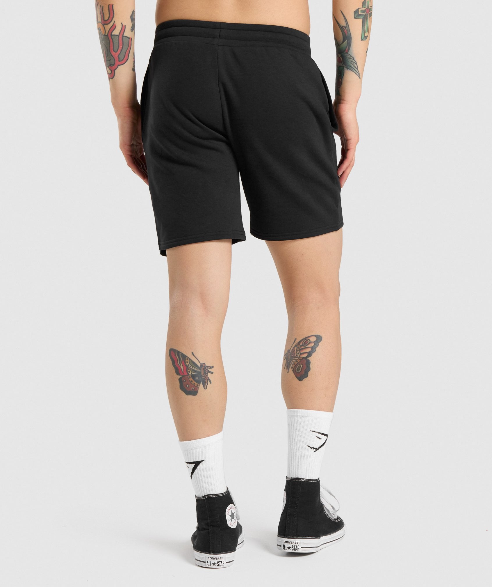 Legacy Shorts in Black/White - view 3