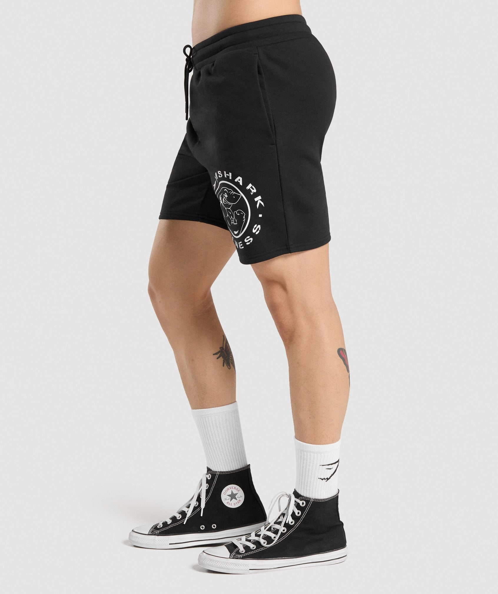 Legacy Shorts in Black/White - view 4