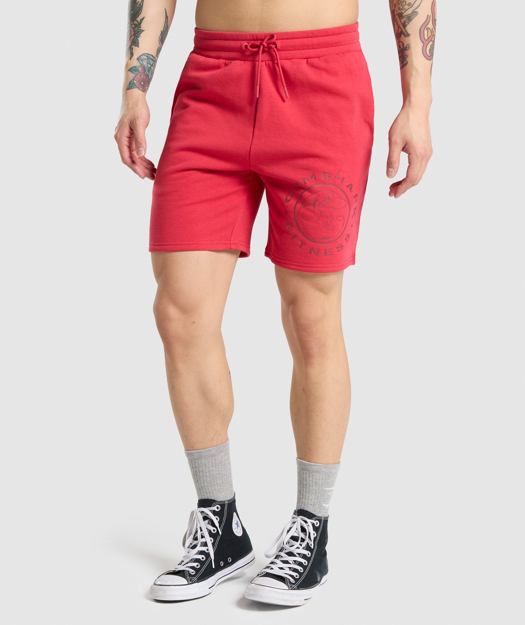 Legacy Shorts in Red - view 1