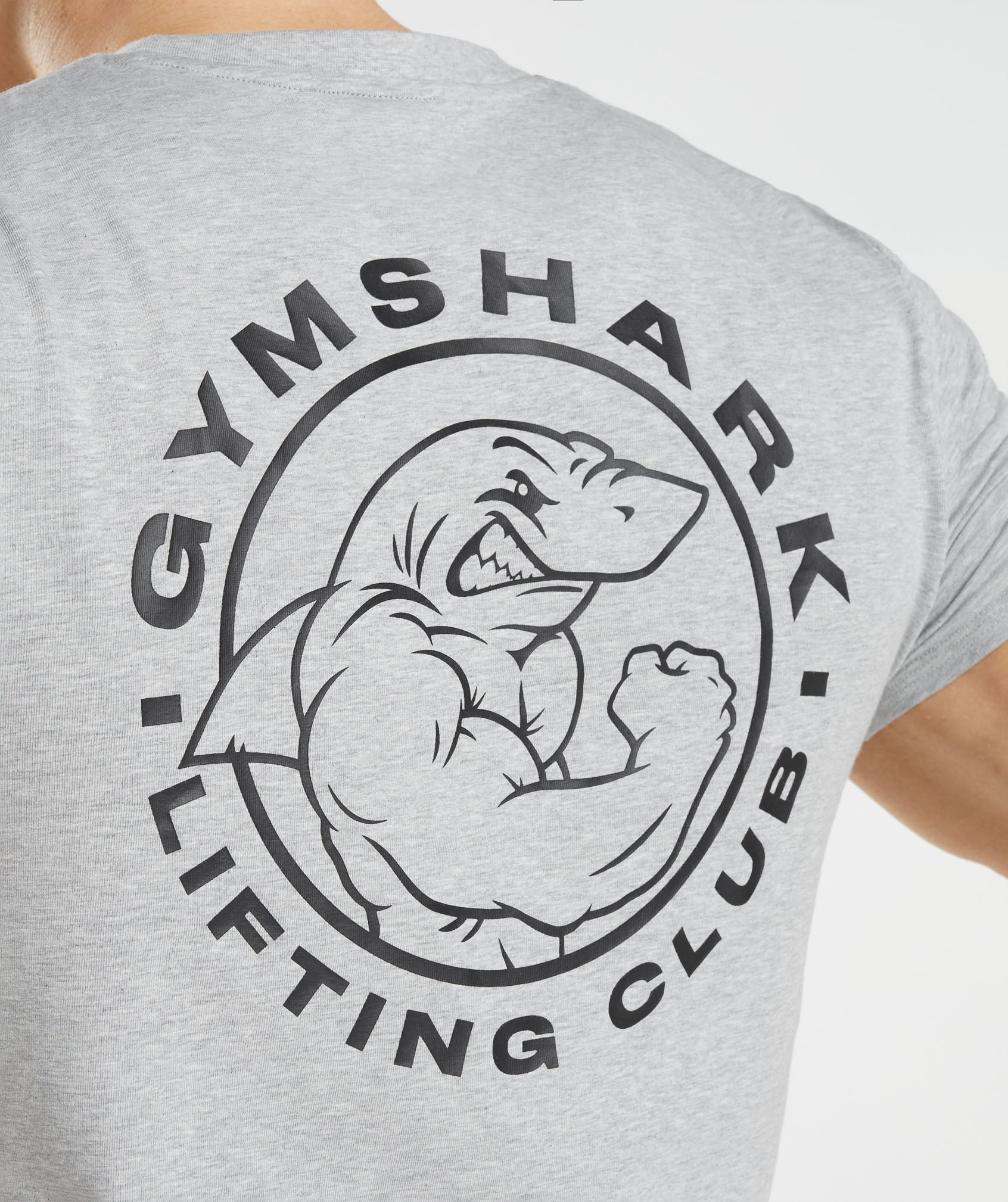 Gymshark Legacy Long Sleeve T-Shirt - Limestone Marl