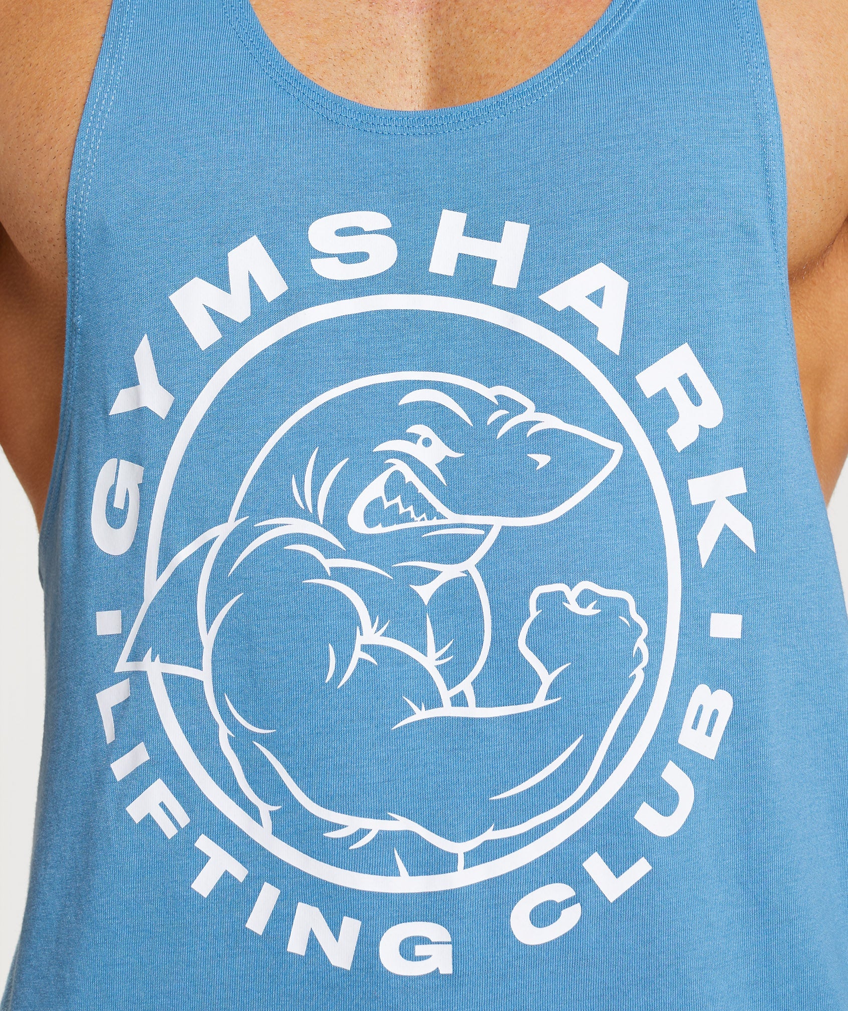 Gymshark Power Stringer - Lakeside Blue