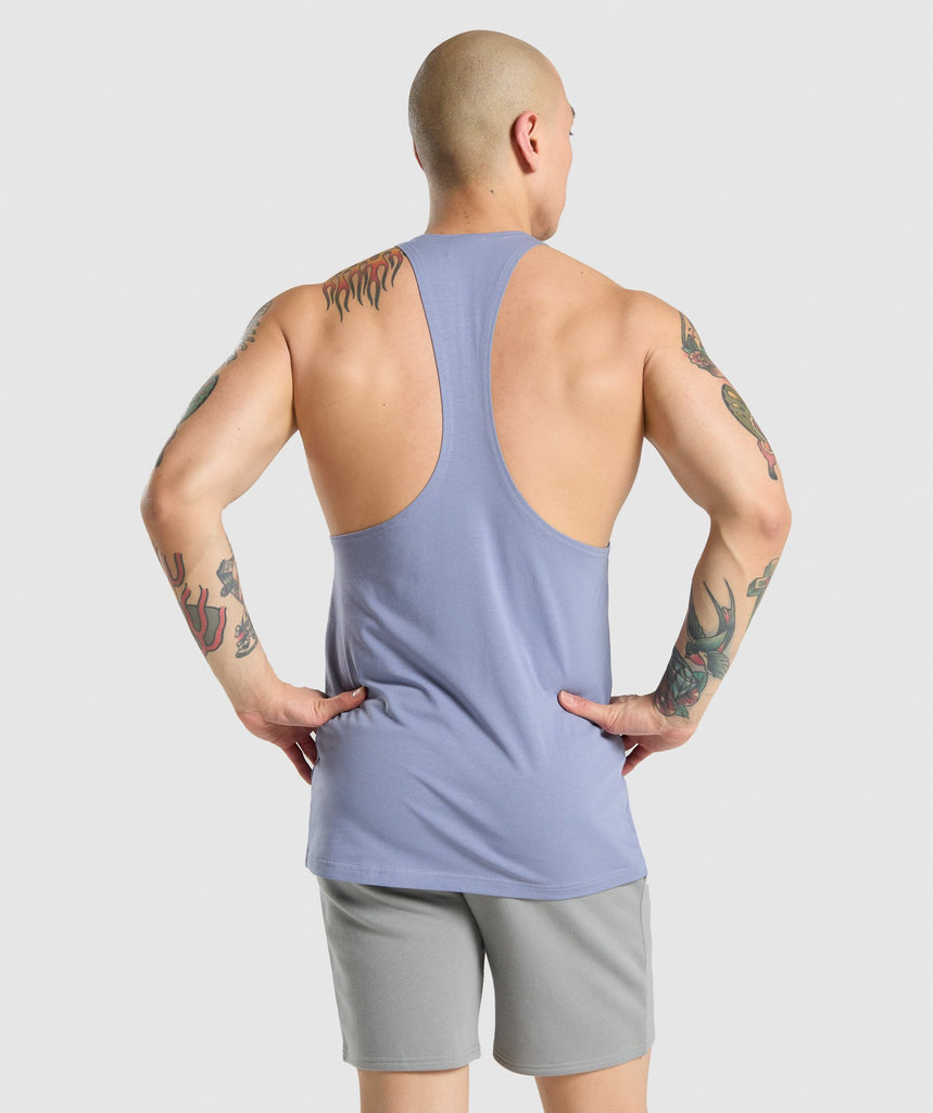 Gymshark Legacy Stringer - Light Blue | Gymshark