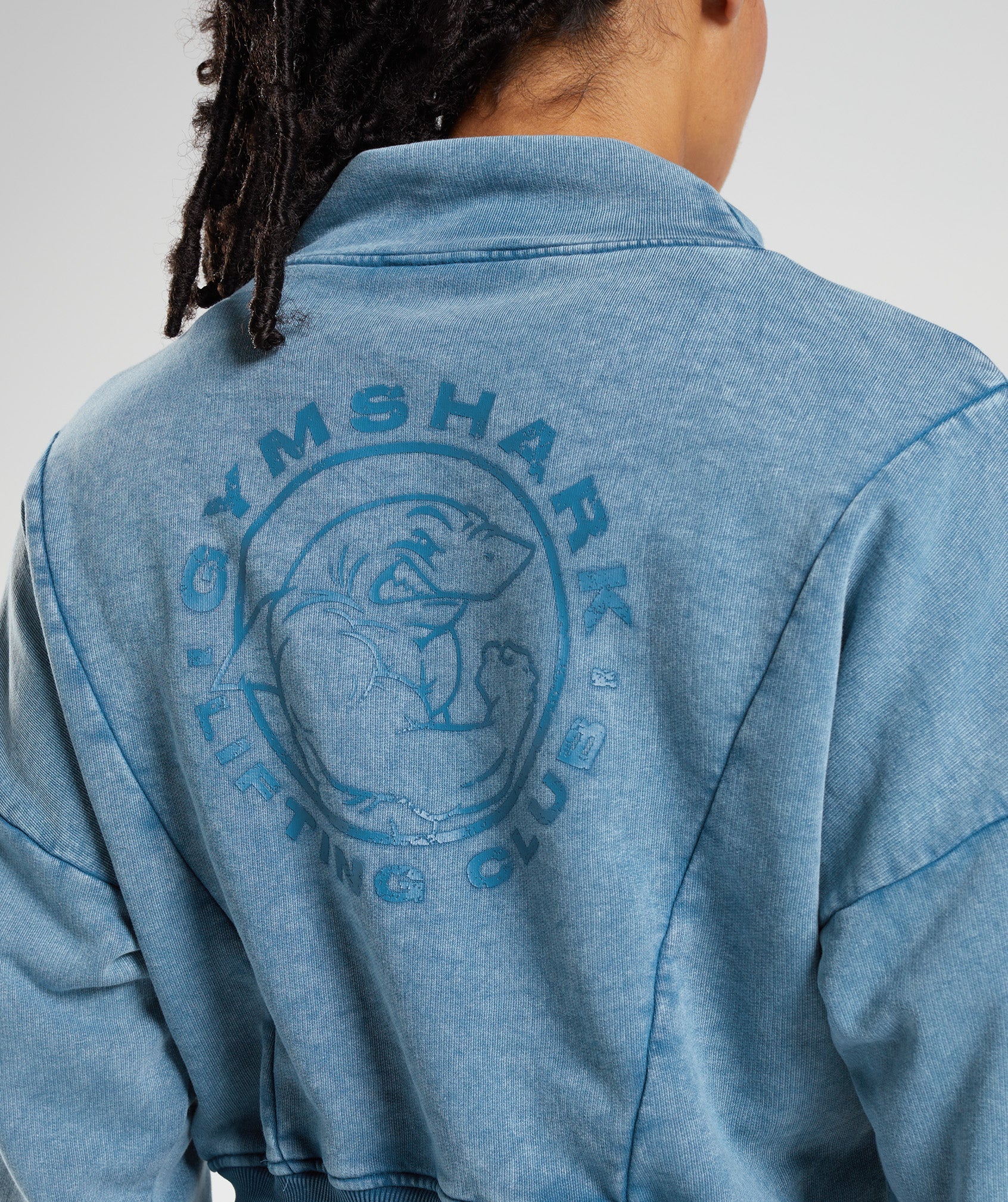 Legacy Washed Sweatshirt in Lakeside Blue - view 5