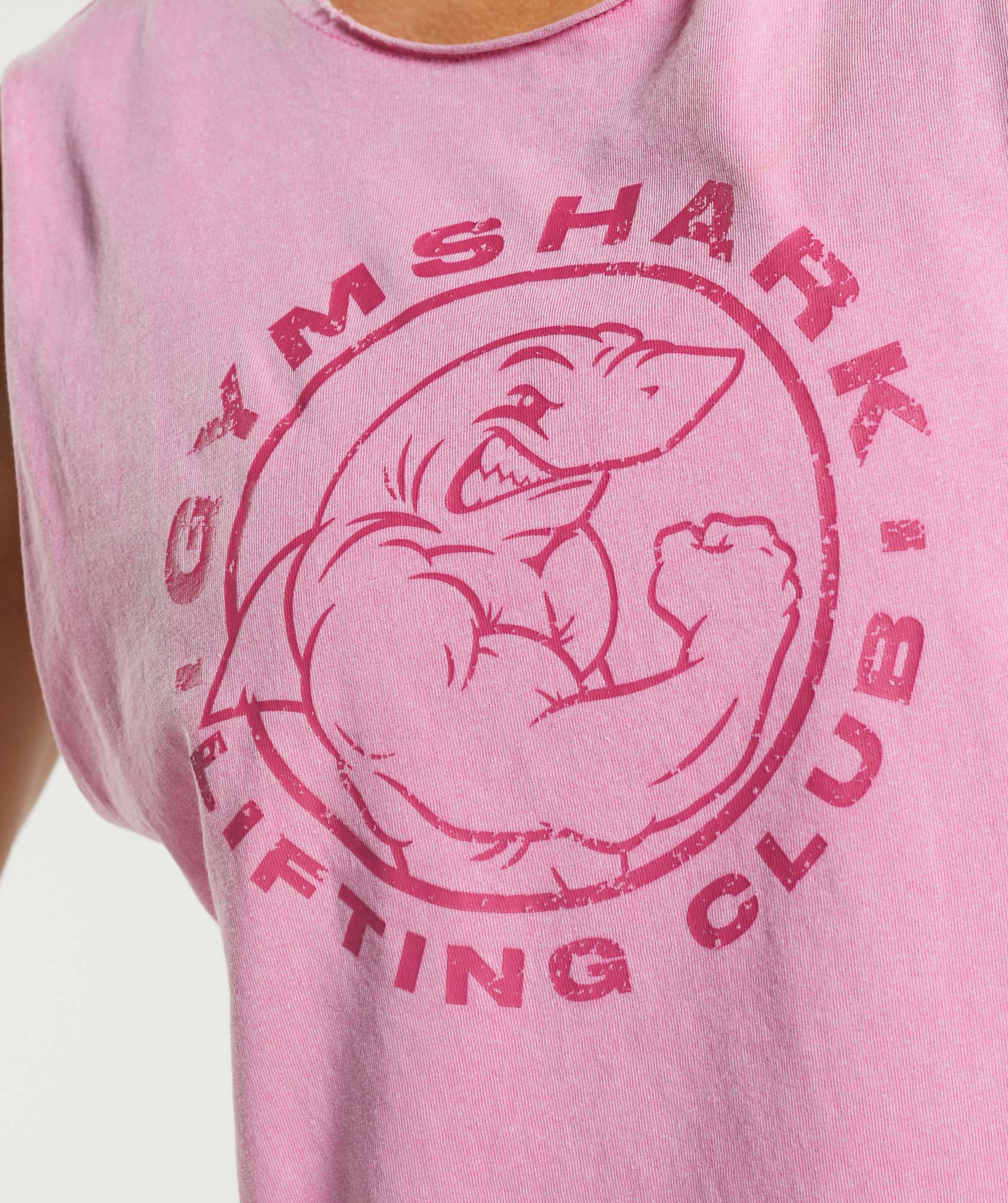 Gymshark Crest Tank - Light Pink