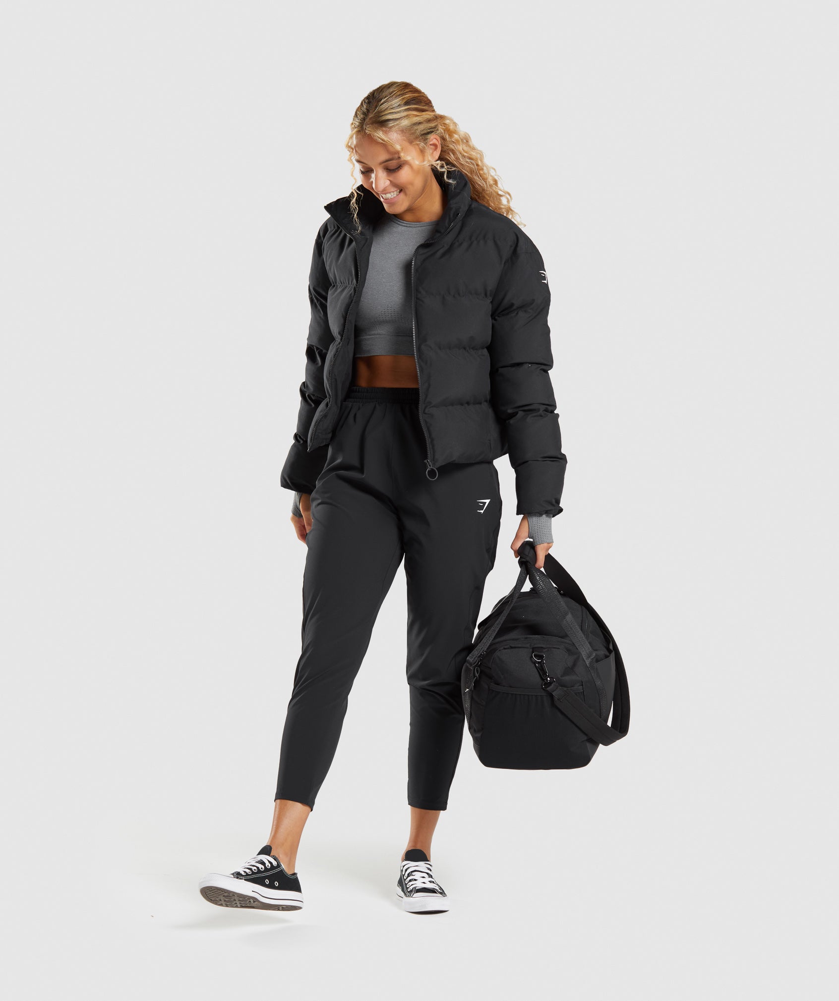 Maximise Track Joggers in Black - view 6