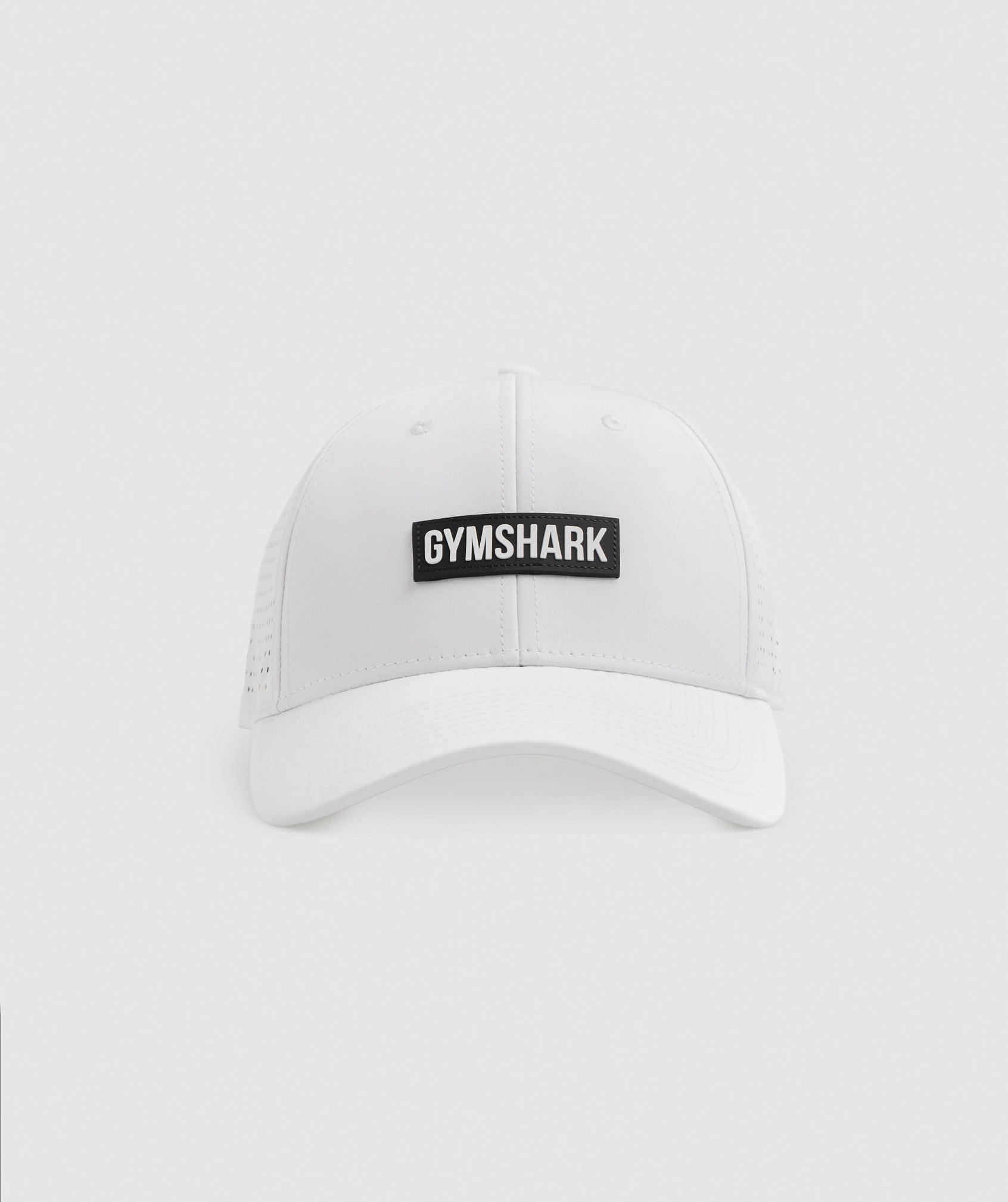 Mesh Snapback in White - view 3