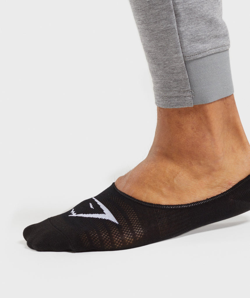 Gymshark No Show Socks Black Worko